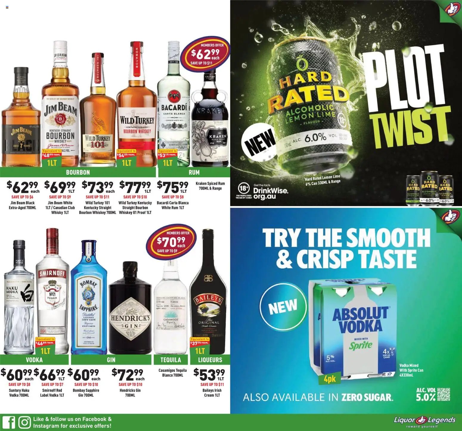 Liquor Legends catalogue from 03/06/2026 Liquor Legends catalogue Greenslopes