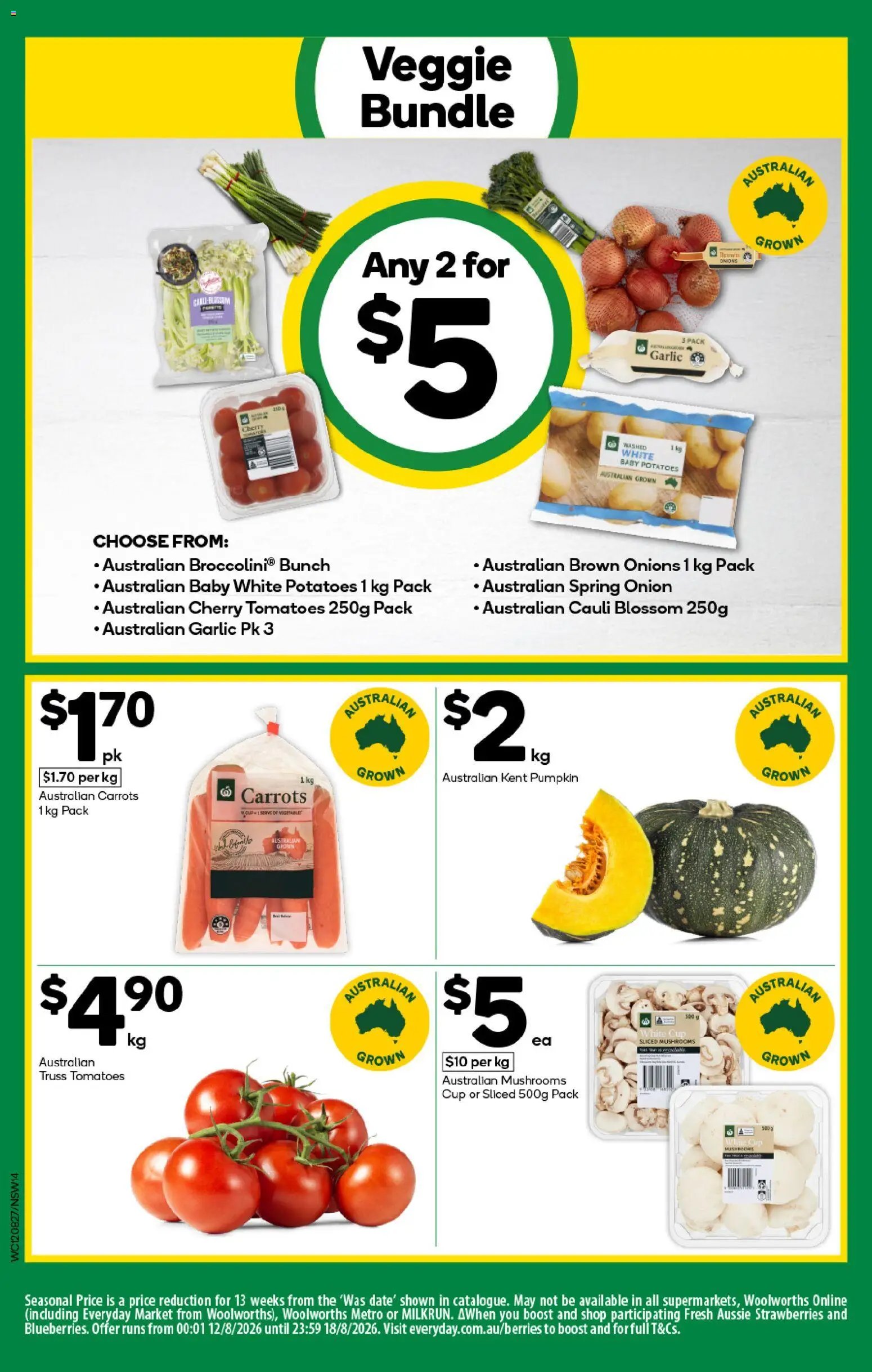 Woolworths catalogue from 12/08/2026 Woolworths catalogue