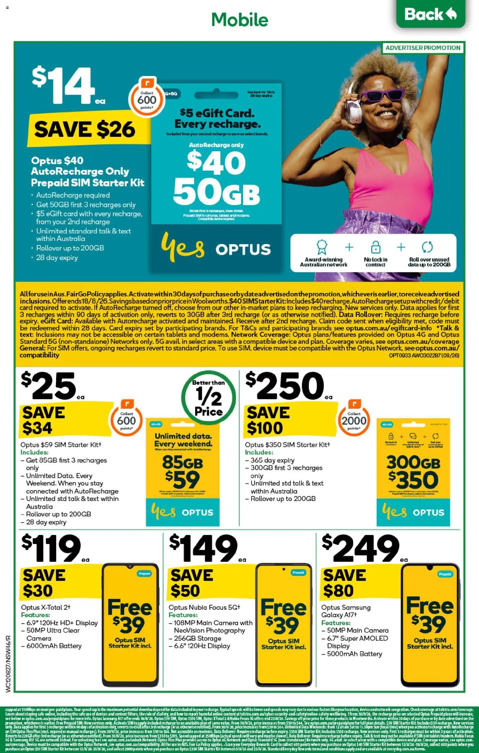 Woolworths catalogue from 12/08/2026 Woolworths catalogue