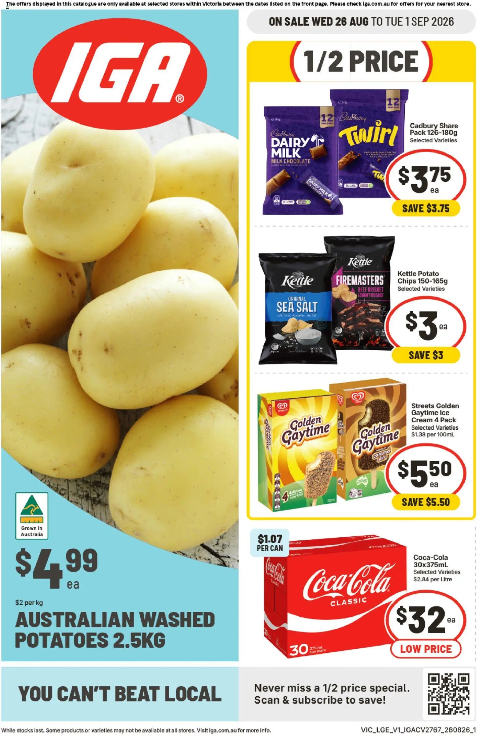 IGA catalogue from 26/08/2026 IGA catalogue