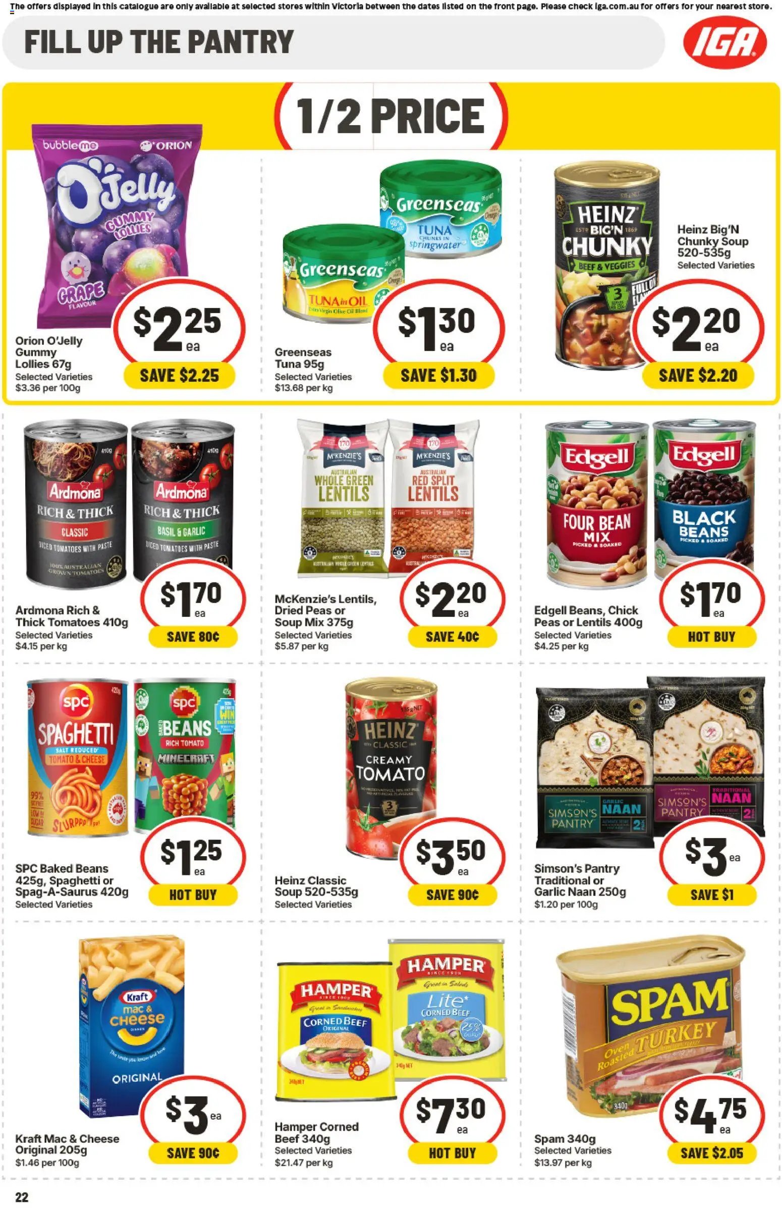 IGA catalogue from 26/08/2026 IGA catalogue