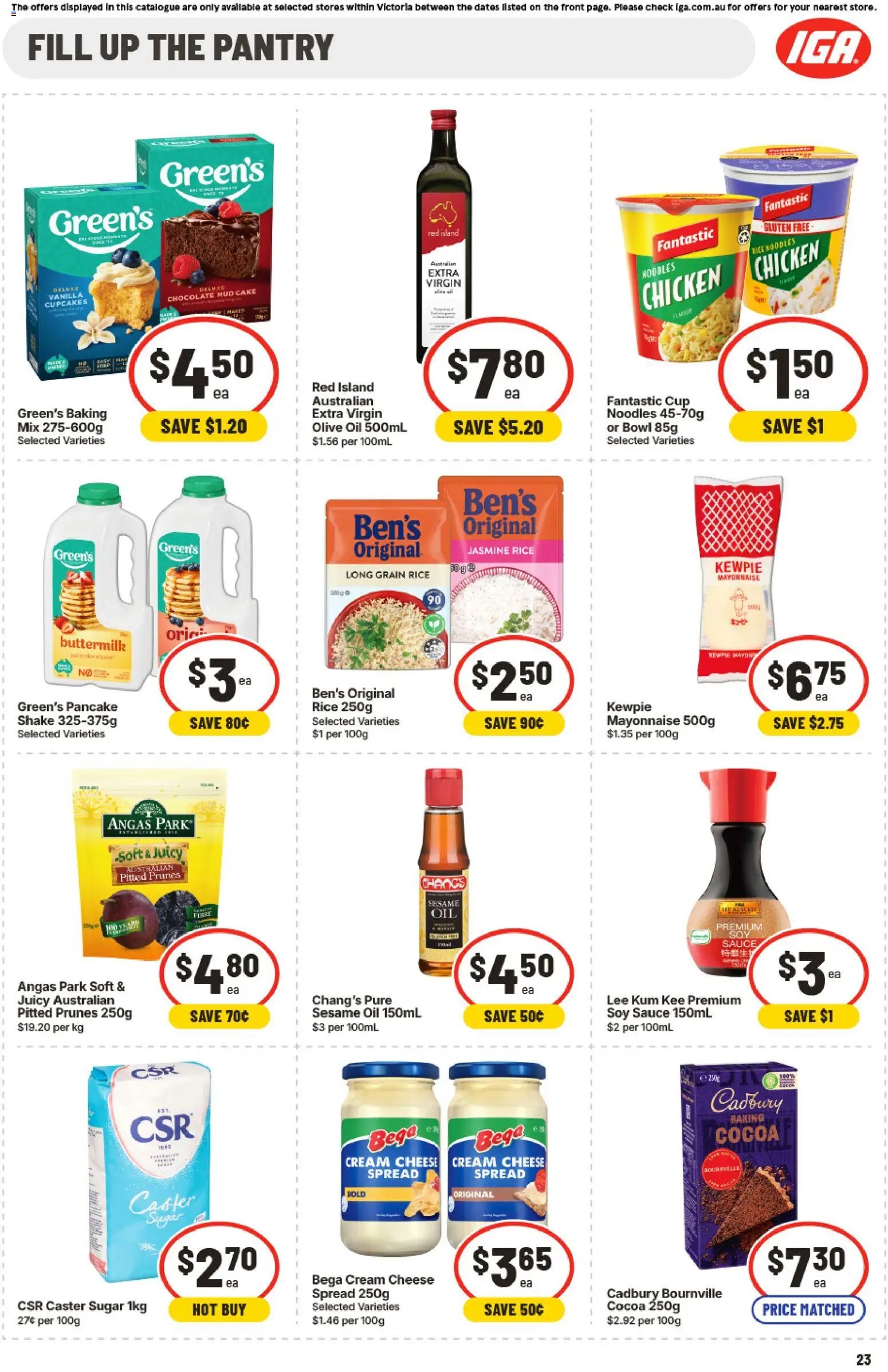 IGA catalogue from 26/08/2026 IGA catalogue