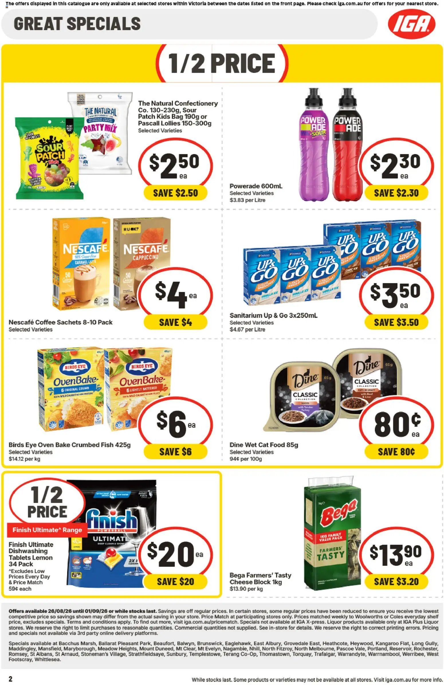 IGA catalogue from 26/08/2026 IGA catalogue