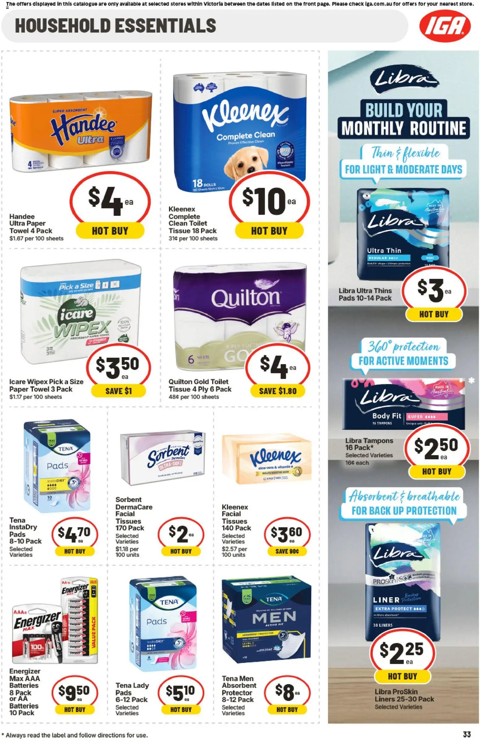 IGA catalogue from 26/08/2026 IGA catalogue