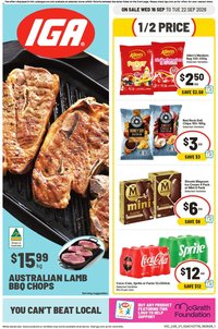 IGA catalogue from 16/09/2026 IGA catalogue Brunswick