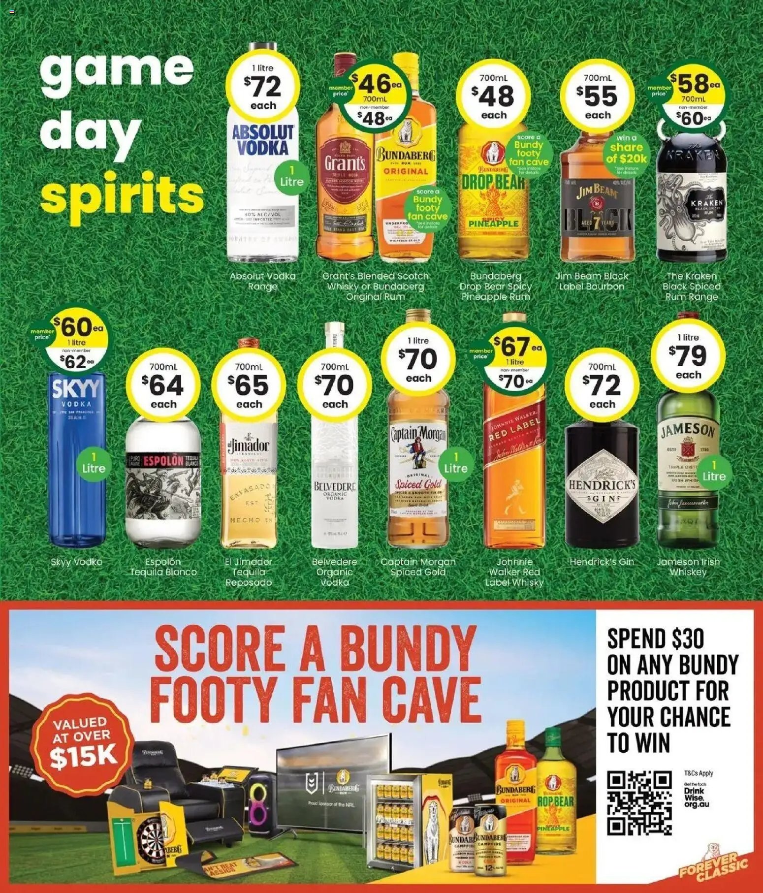 The Bottle-O catalogue from 14/09/2026 Good value booze for good value fans 14/09