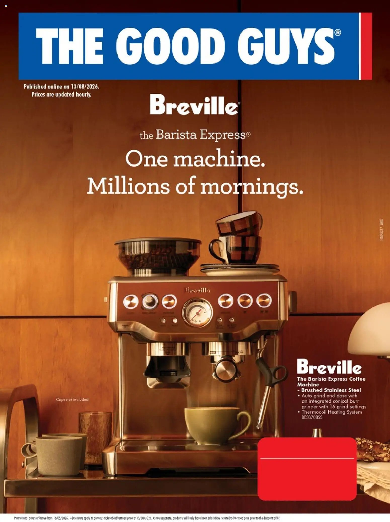 The Good Guys catalogue from 13/08/2026 The Good Guys catalogue Breville