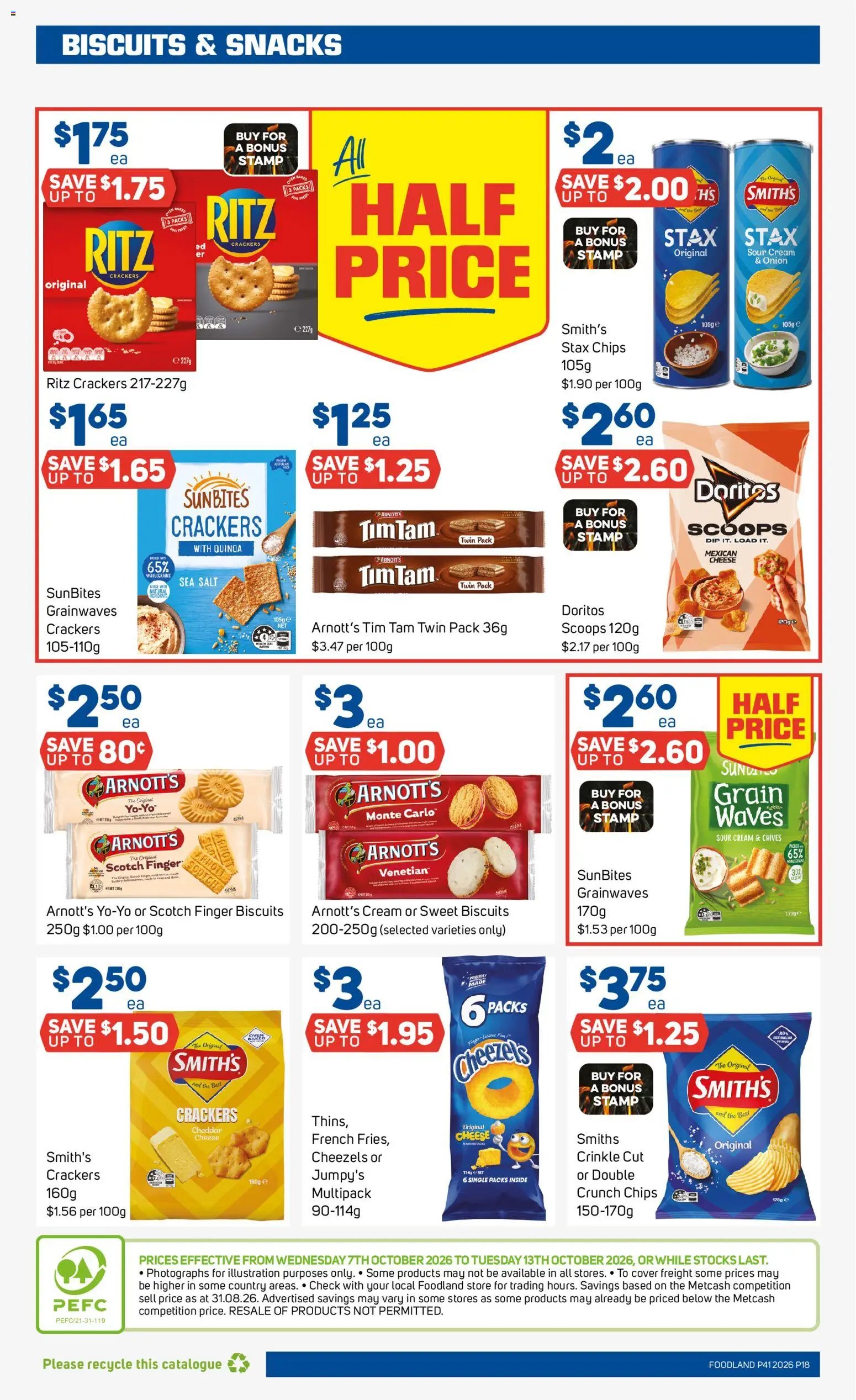 Foodland catalogue from 07/10/2026 Foodland catalogue