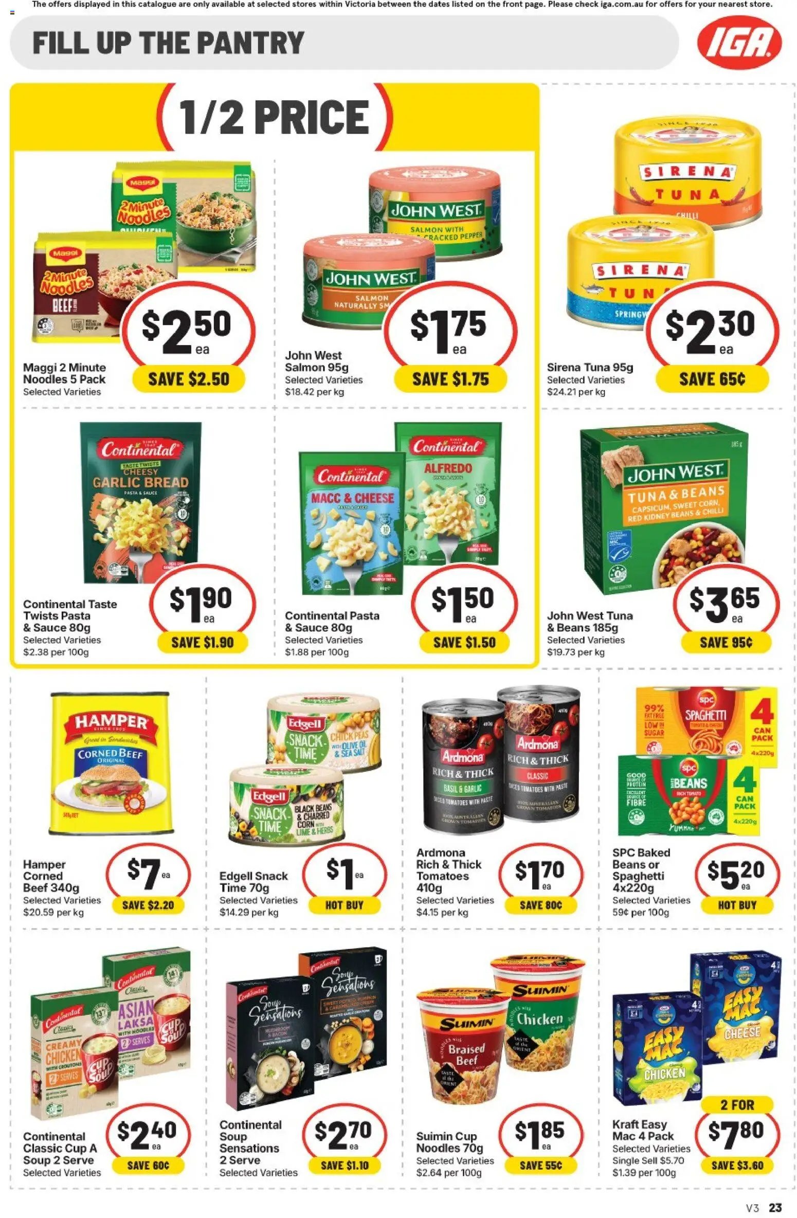 IGA catalogue from 30/09/2026 IGA catalogue Hawthorn