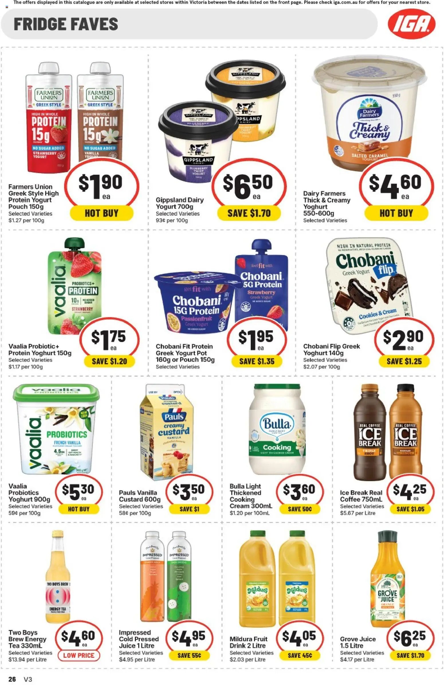 IGA catalogue from 30/09/2026 IGA catalogue Hawthorn