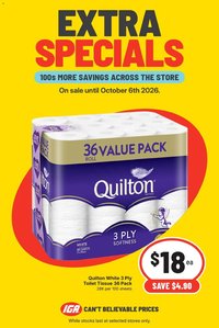 IGA catalogue from 30/09/2026 IGA catalogue Hawthorn