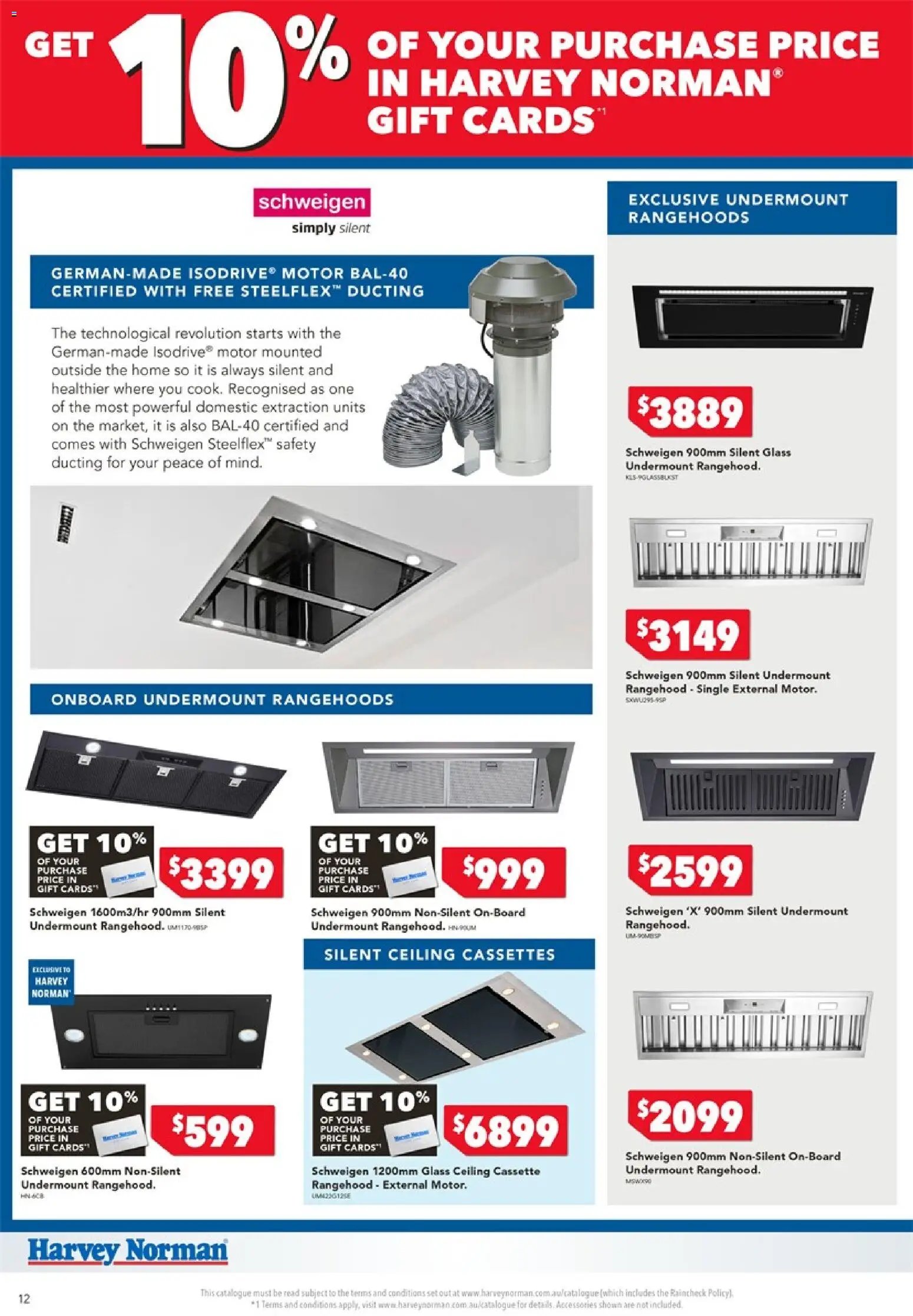 Harvey Norman catalogue from 17/08/2026 Harvey Norman Cooking Gift Card