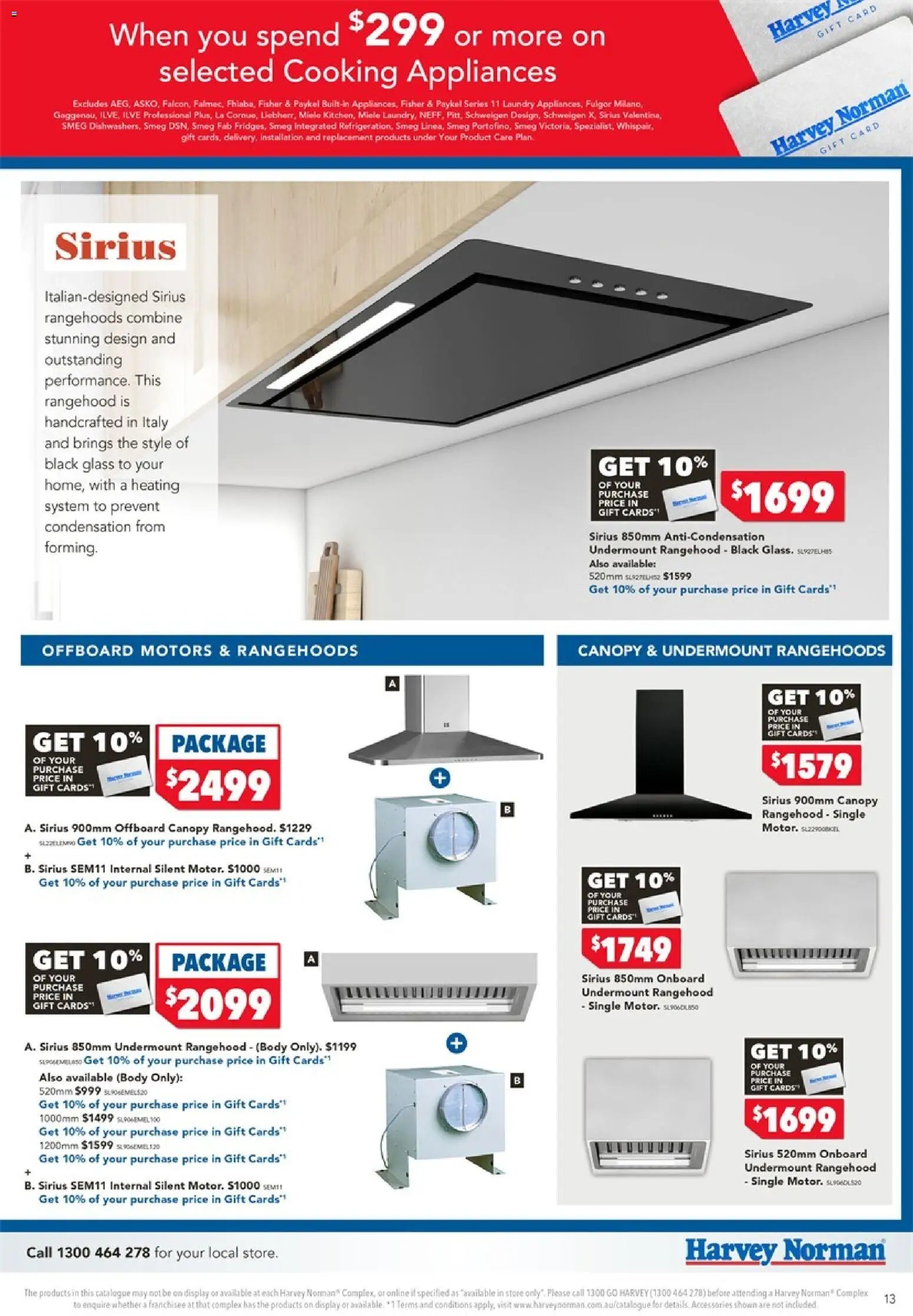 Harvey Norman catalogue from 17/08/2026 Harvey Norman Cooking Gift Card