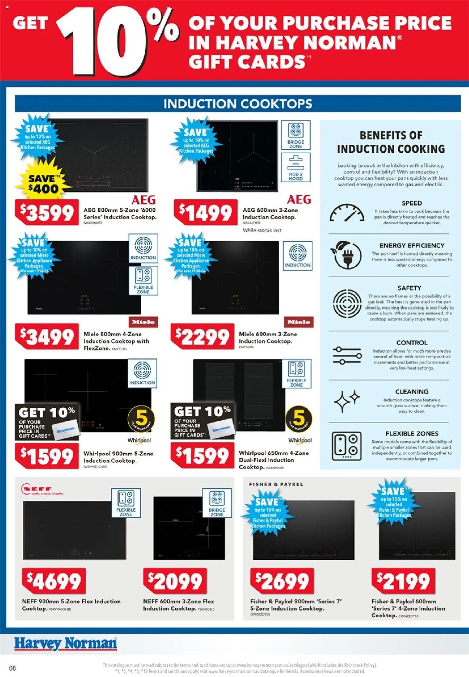 Harvey Norman catalogue from 17/08/2026 Harvey Norman Cooking Gift Card