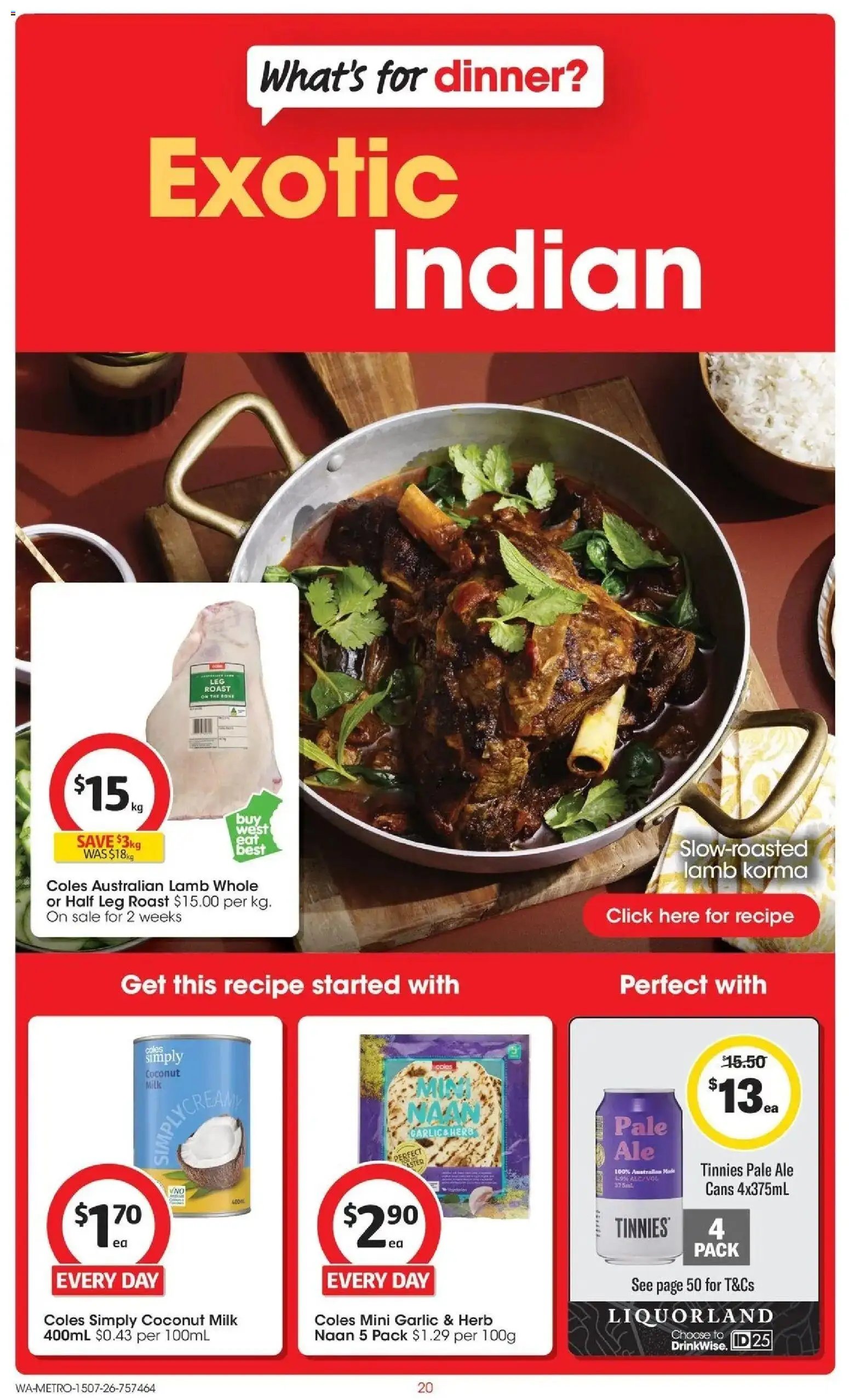 Coles catalogue from 15/07/2026 Coles catalogue WA