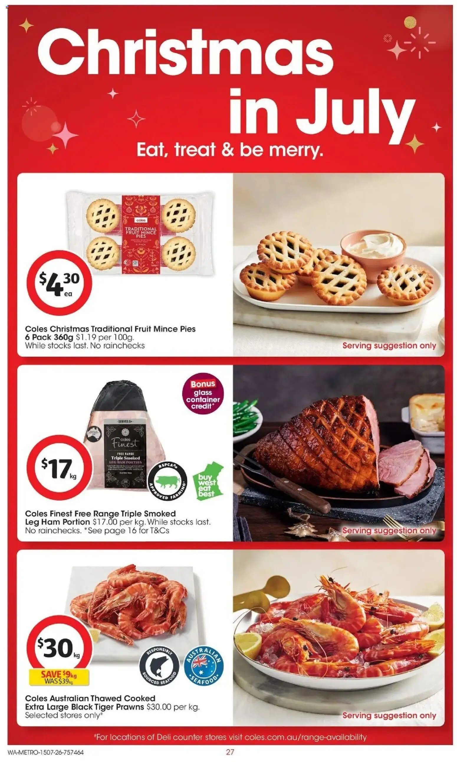 Coles catalogue from 15/07/2026 Coles catalogue WA