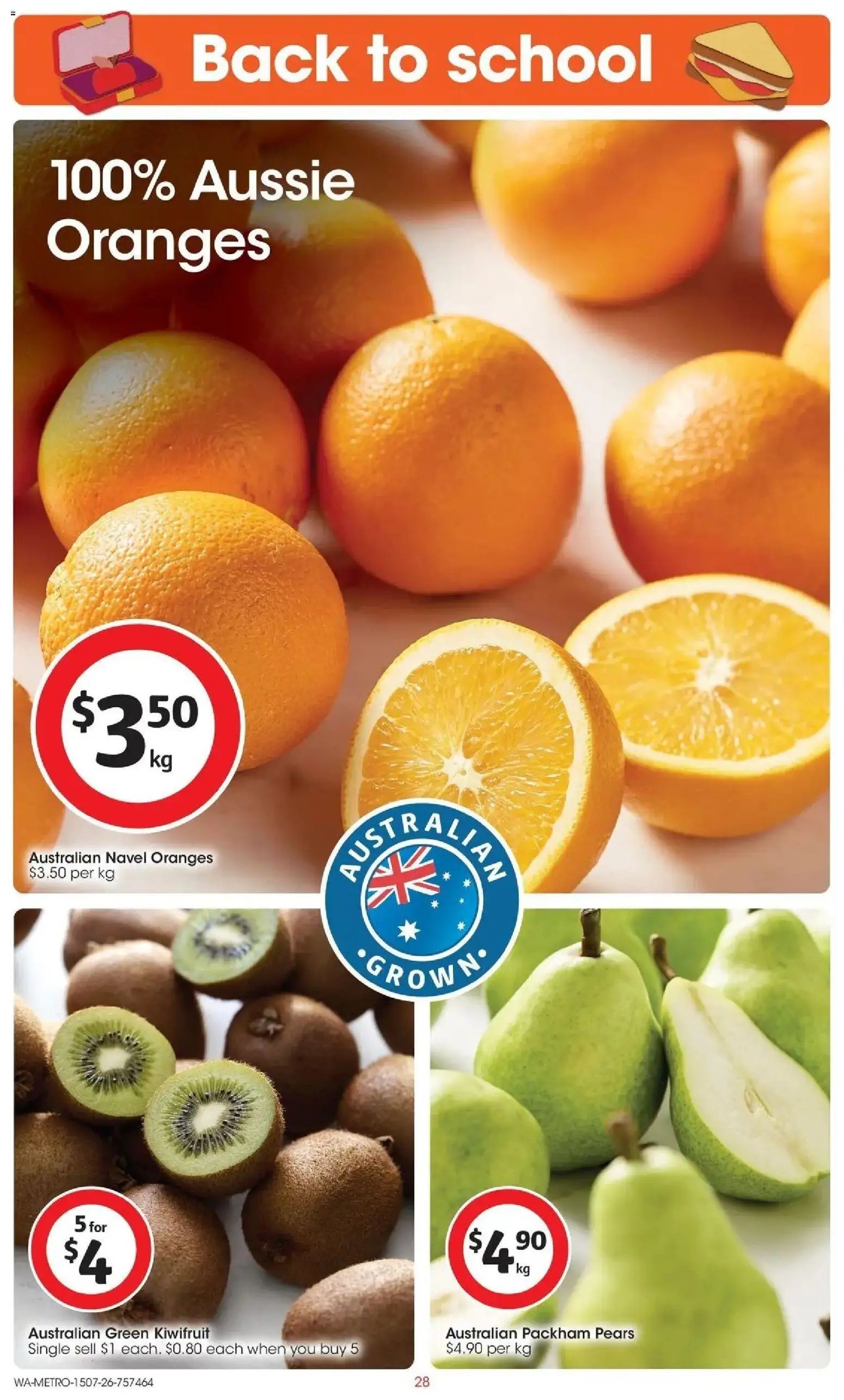 Coles catalogue from 15/07/2026 Coles catalogue WA