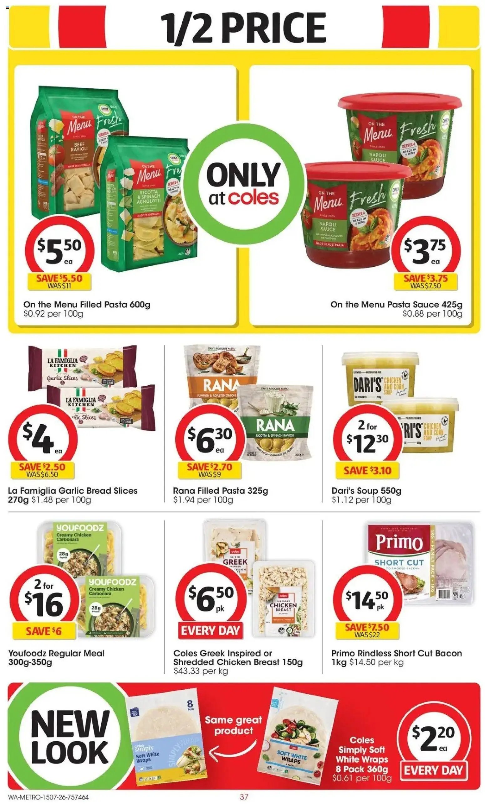 Coles catalogue from 15/07/2026 Coles catalogue WA