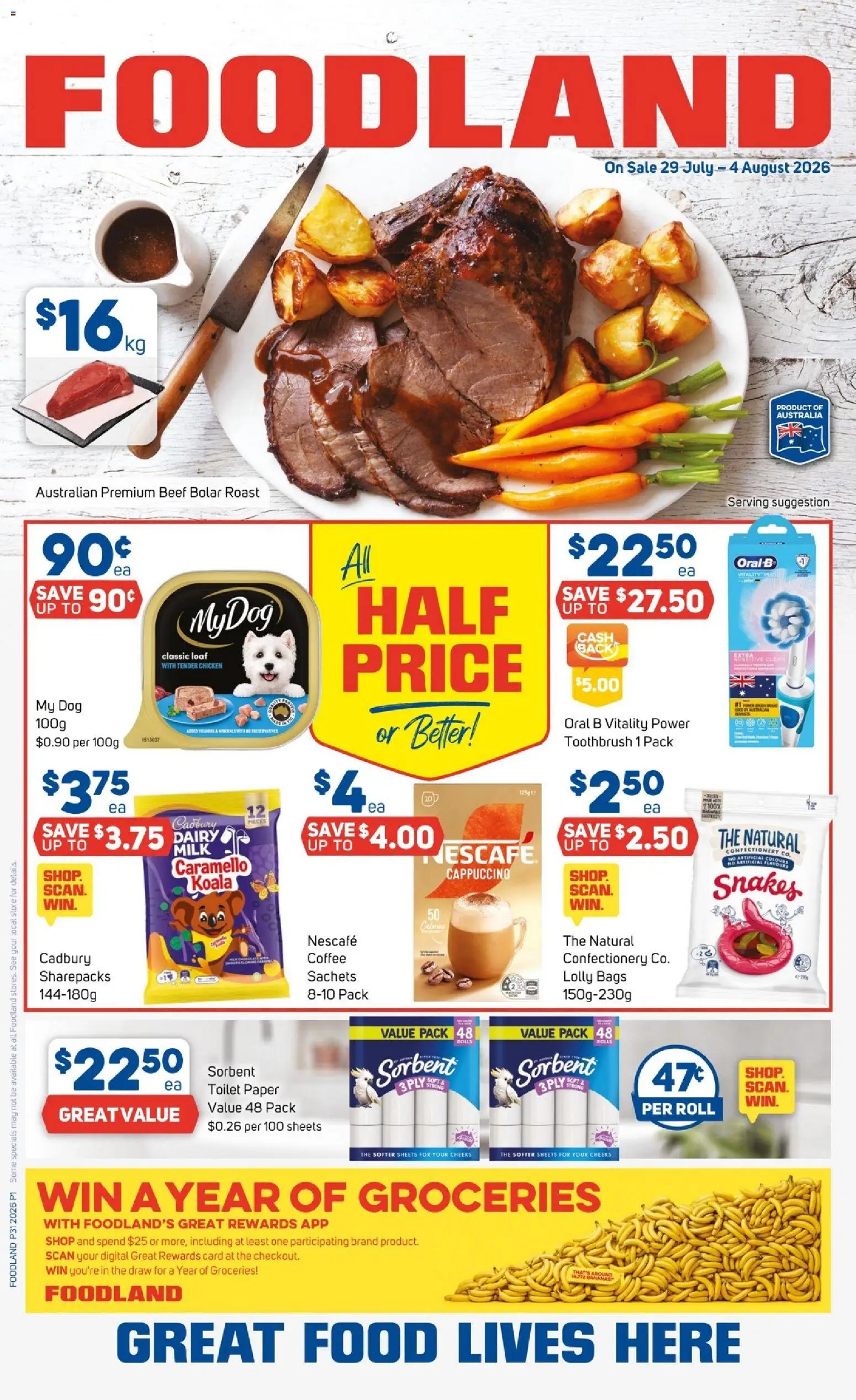 Foodland catalogue from 29/07/2026 Foodland catalogue