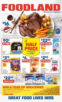 Foodland catalogue from 29/07/2026 Foodland catalogue
