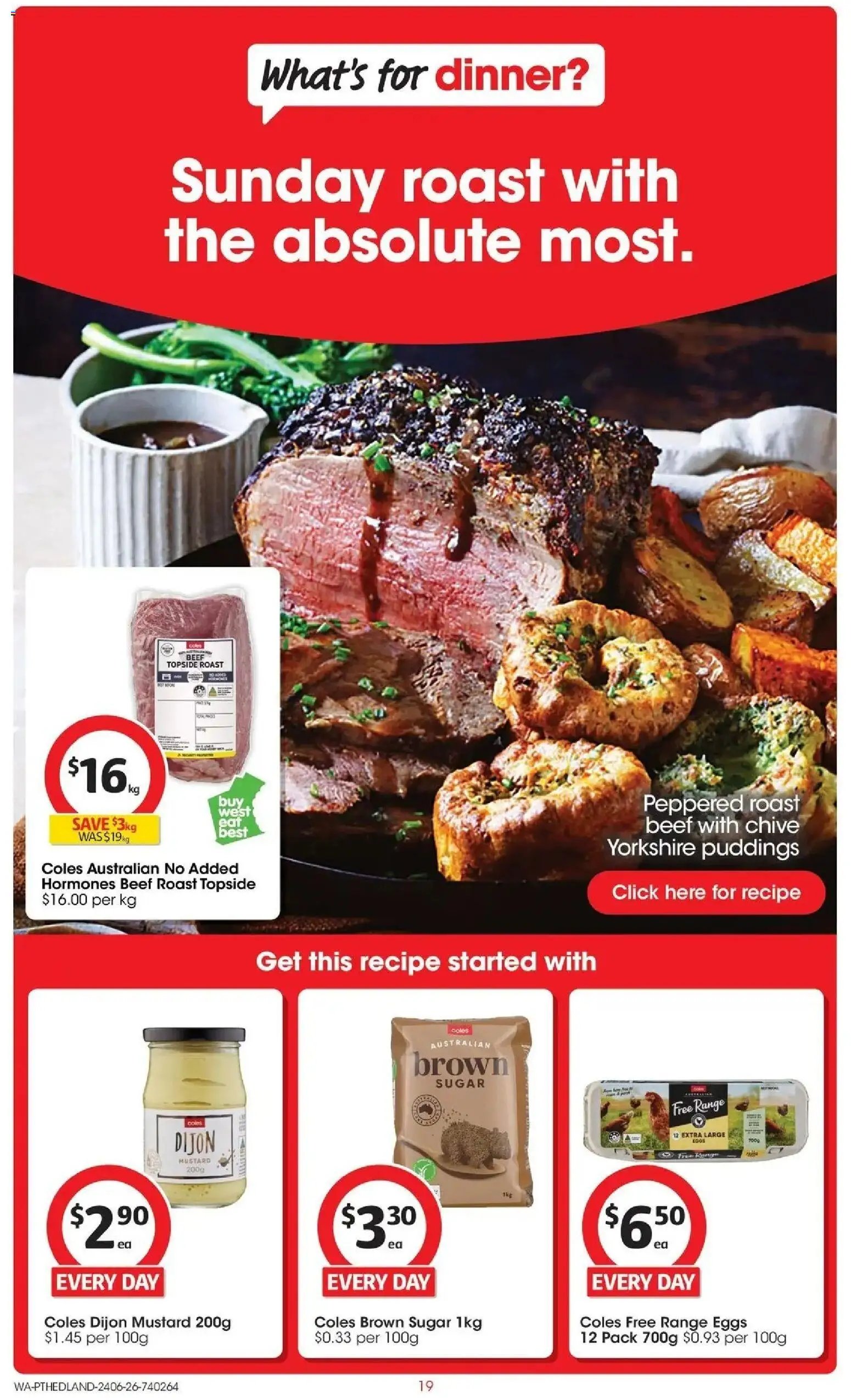 Coles catalogue from 24/06/2026 Coles Catalogue - 24th June PT HEDLAND