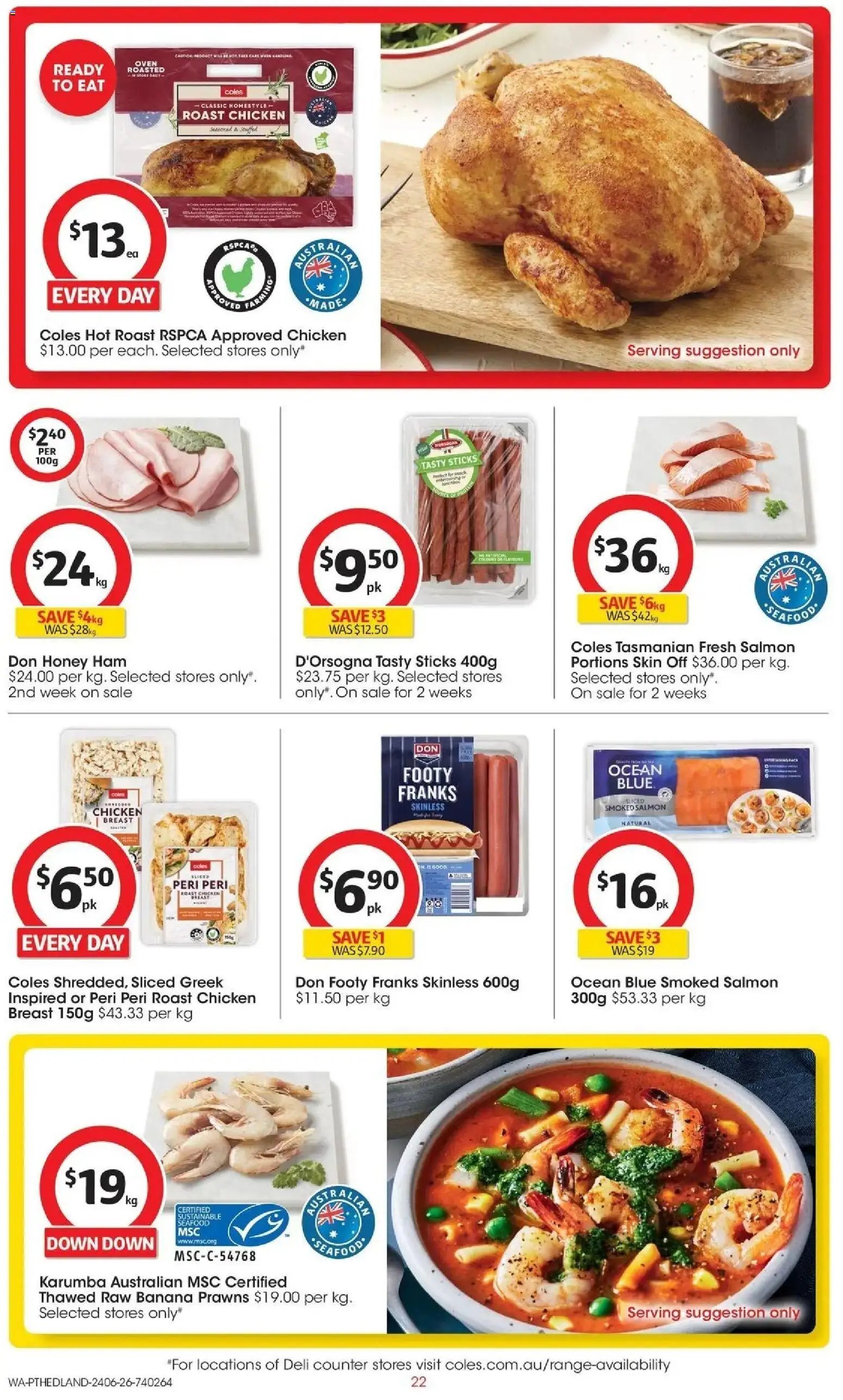 Coles catalogue from 24/06/2026 Coles Catalogue - 24th June PT HEDLAND