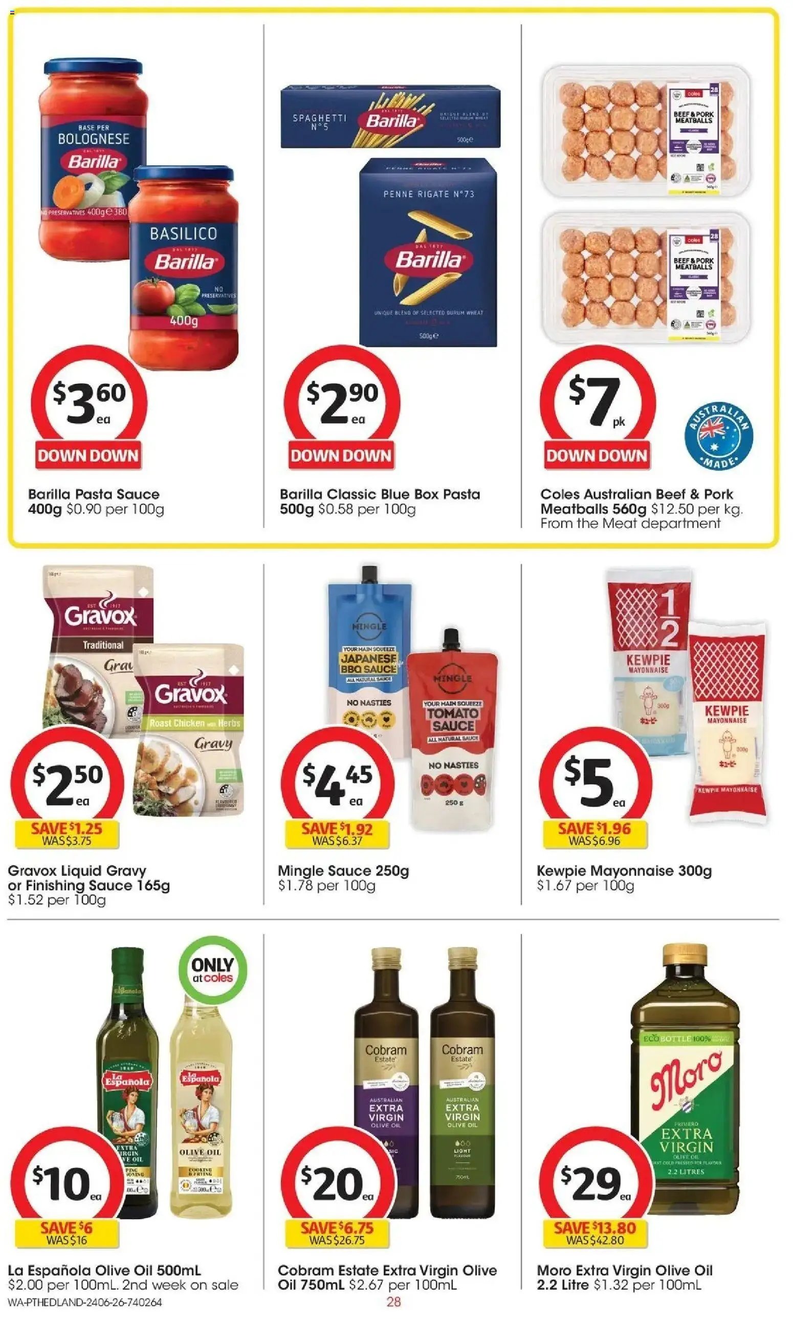 Coles catalogue from 24/06/2026 Coles Catalogue - 24th June PT HEDLAND