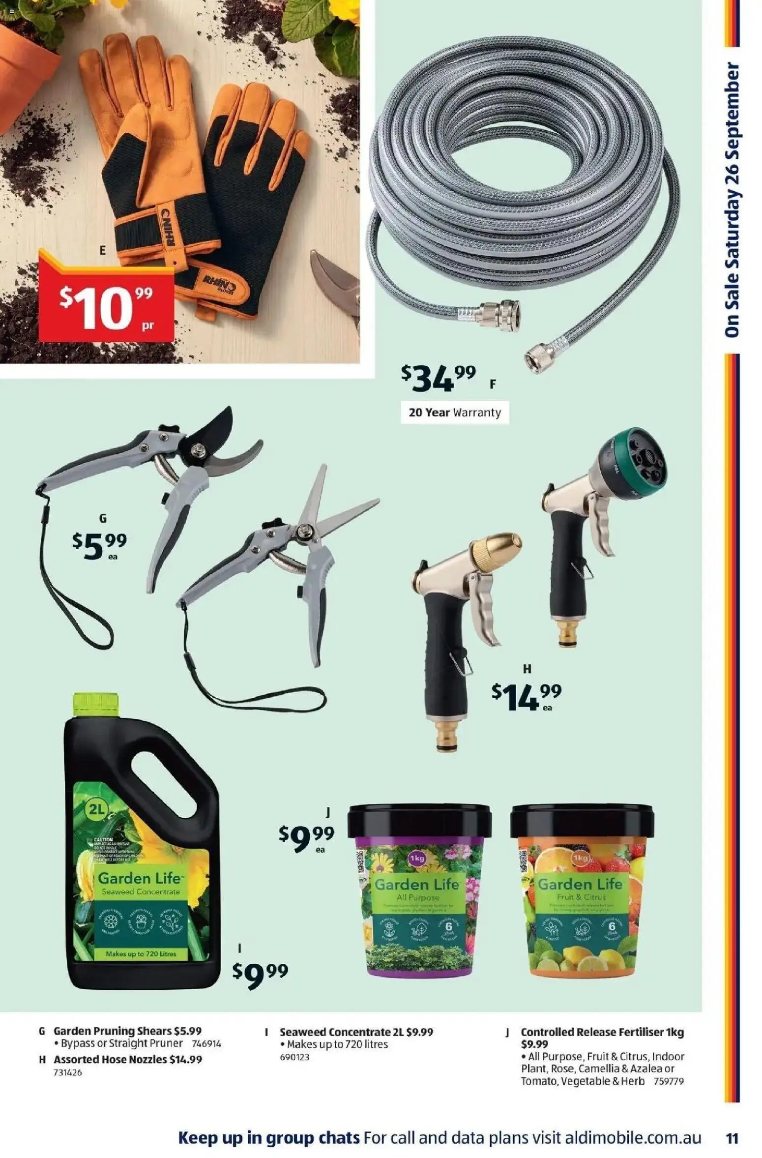 Aldi catalogue from 23/09/2026 ALDI Special Buys WA