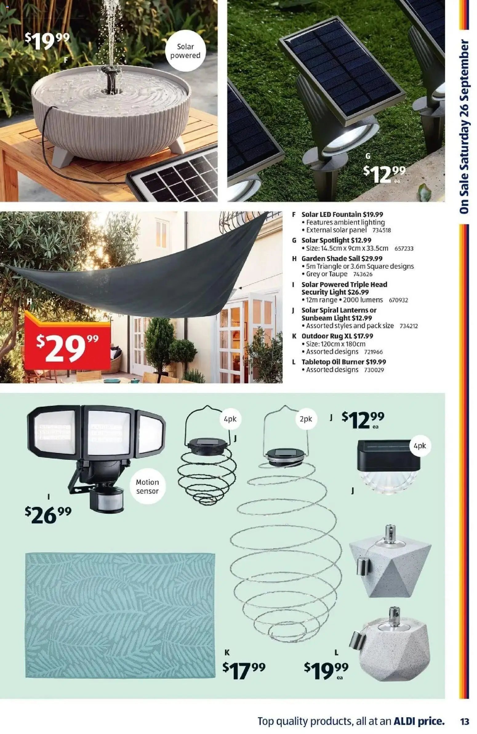 Aldi catalogue from 23/09/2026 ALDI Special Buys WA