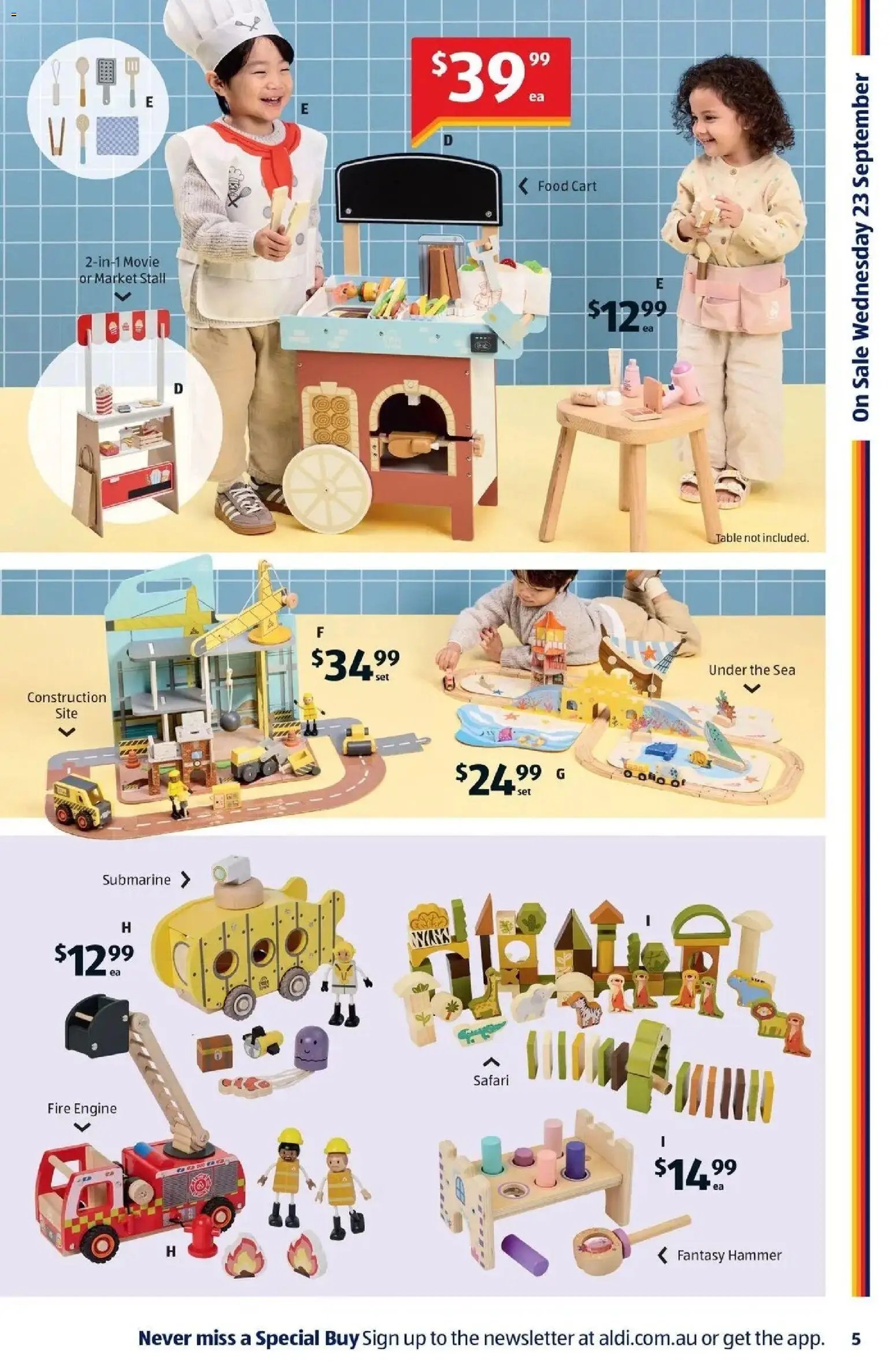 Aldi catalogue from 23/09/2026 ALDI Special Buys WA