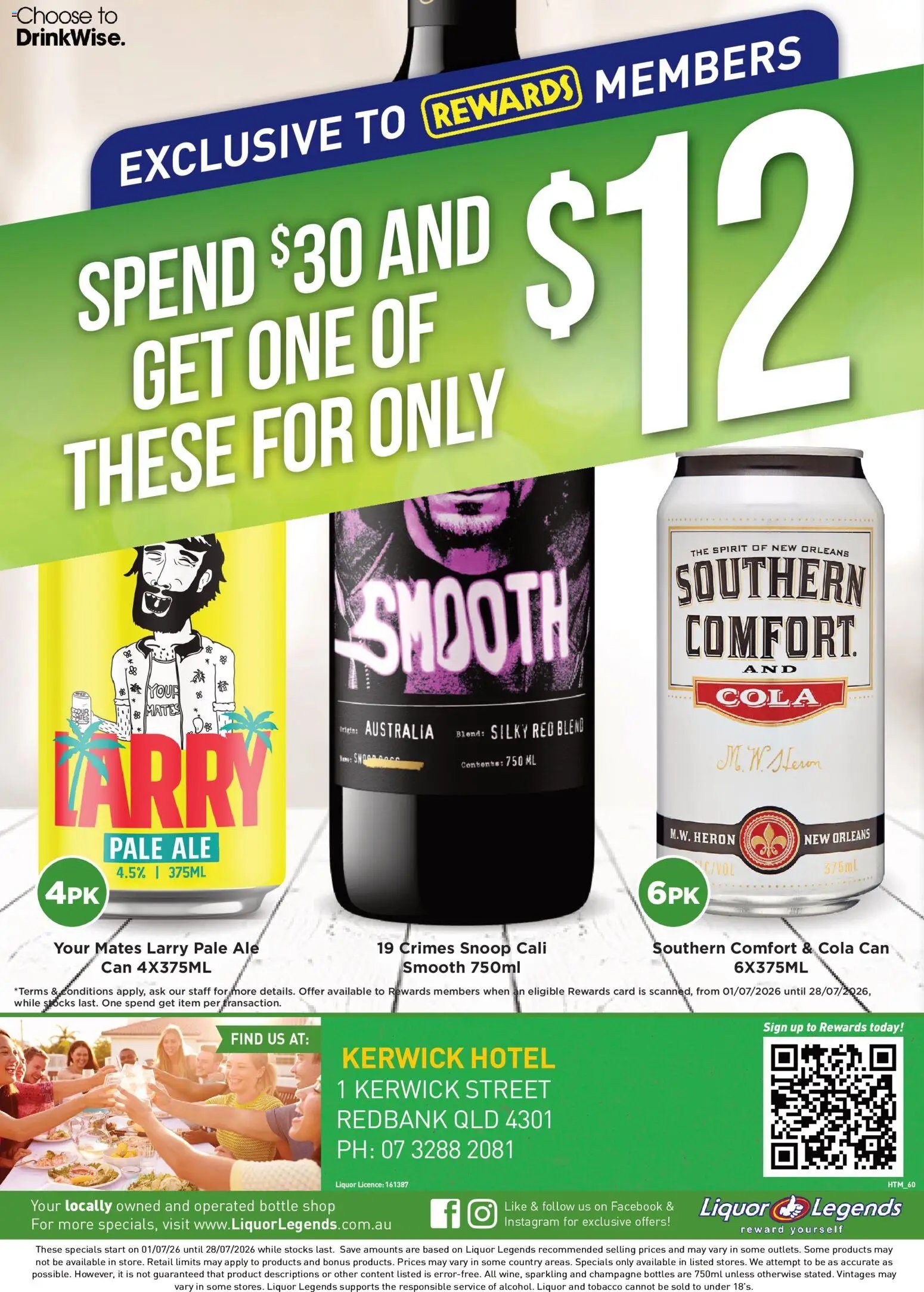 Liquor Legends catalogue from 01/07/2026 Liquor Legends catalogue Redbank