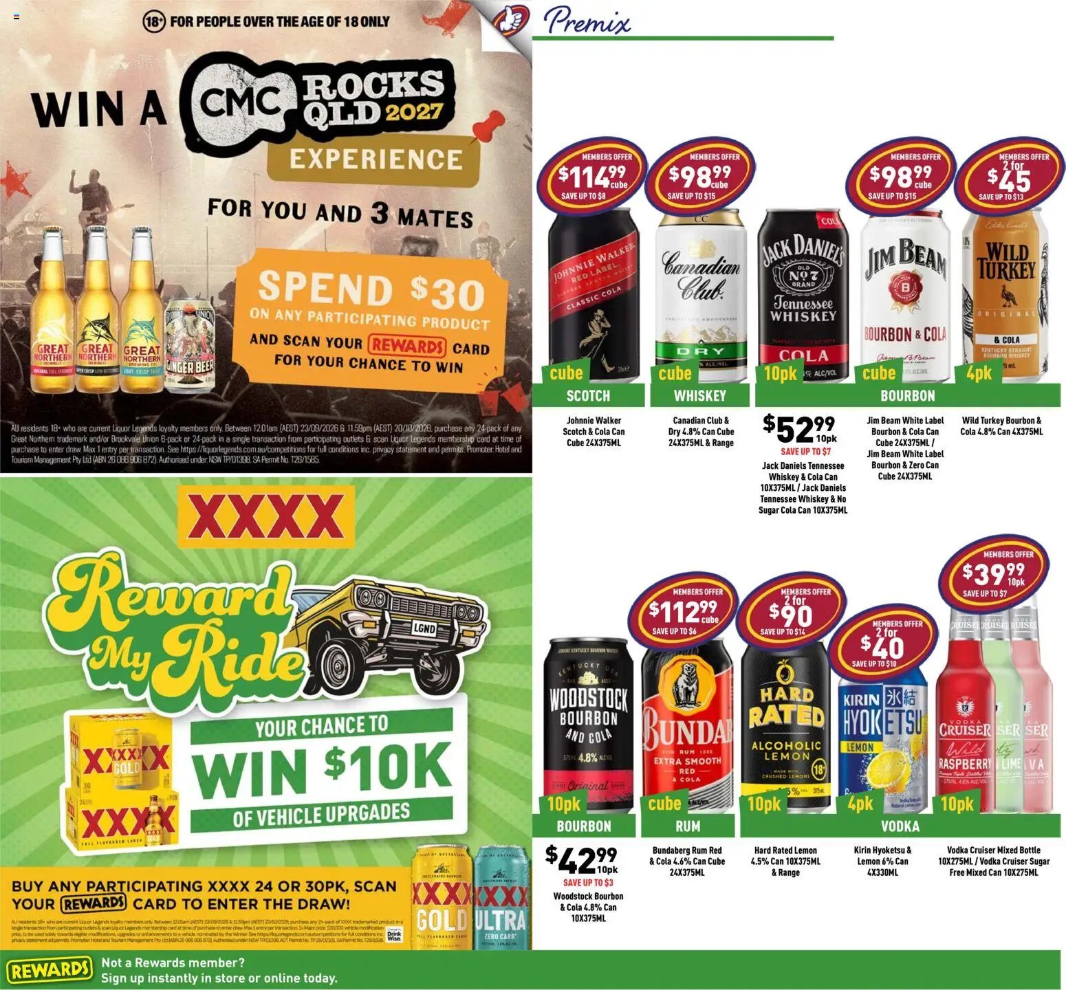 Liquor Legends catalogue from 23/09/2026 Liquor Legends catalogue Redbank Plains