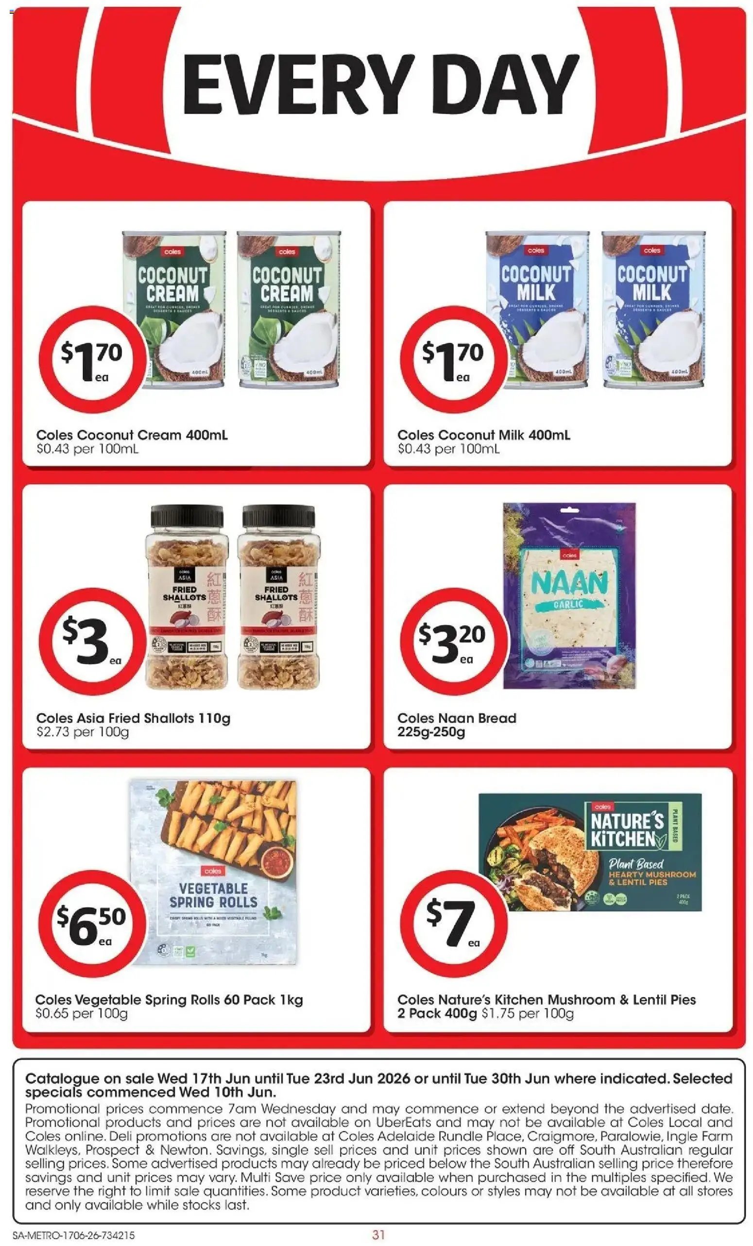 Coles catalogue from 17/06/2026 Coles catalogue SA