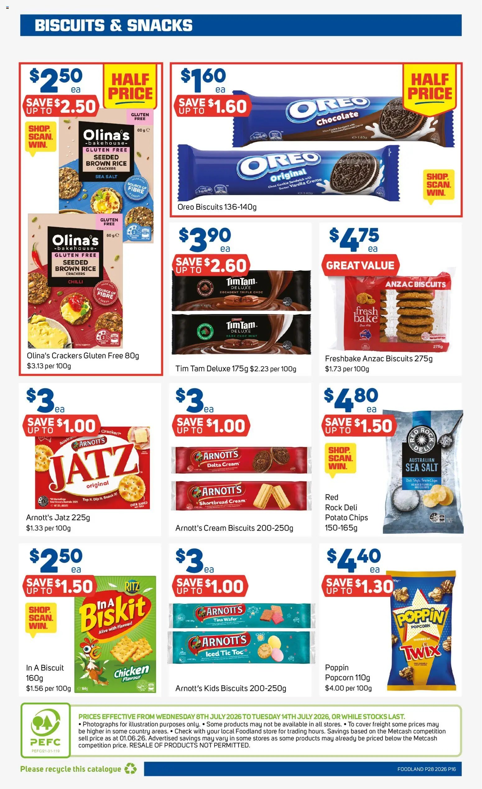 Foodland catalogue from 08/07/2026 Foodland catalogue