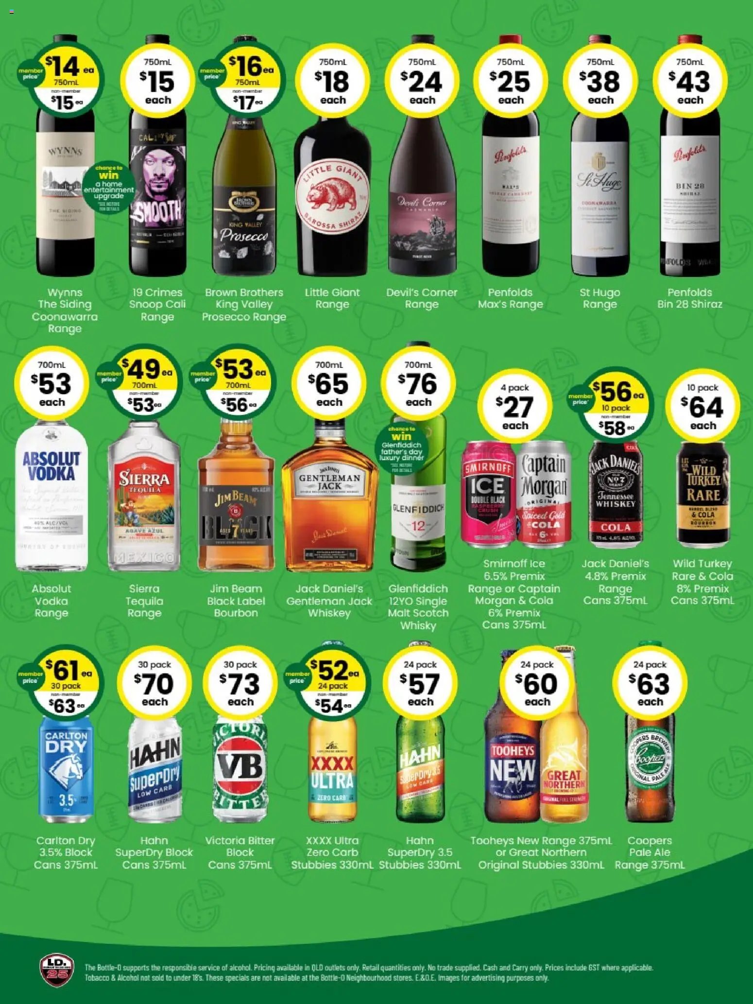 The Bottle-O catalogue from 31/08/2026 The Bottle-O catalogue BUNDABERG
