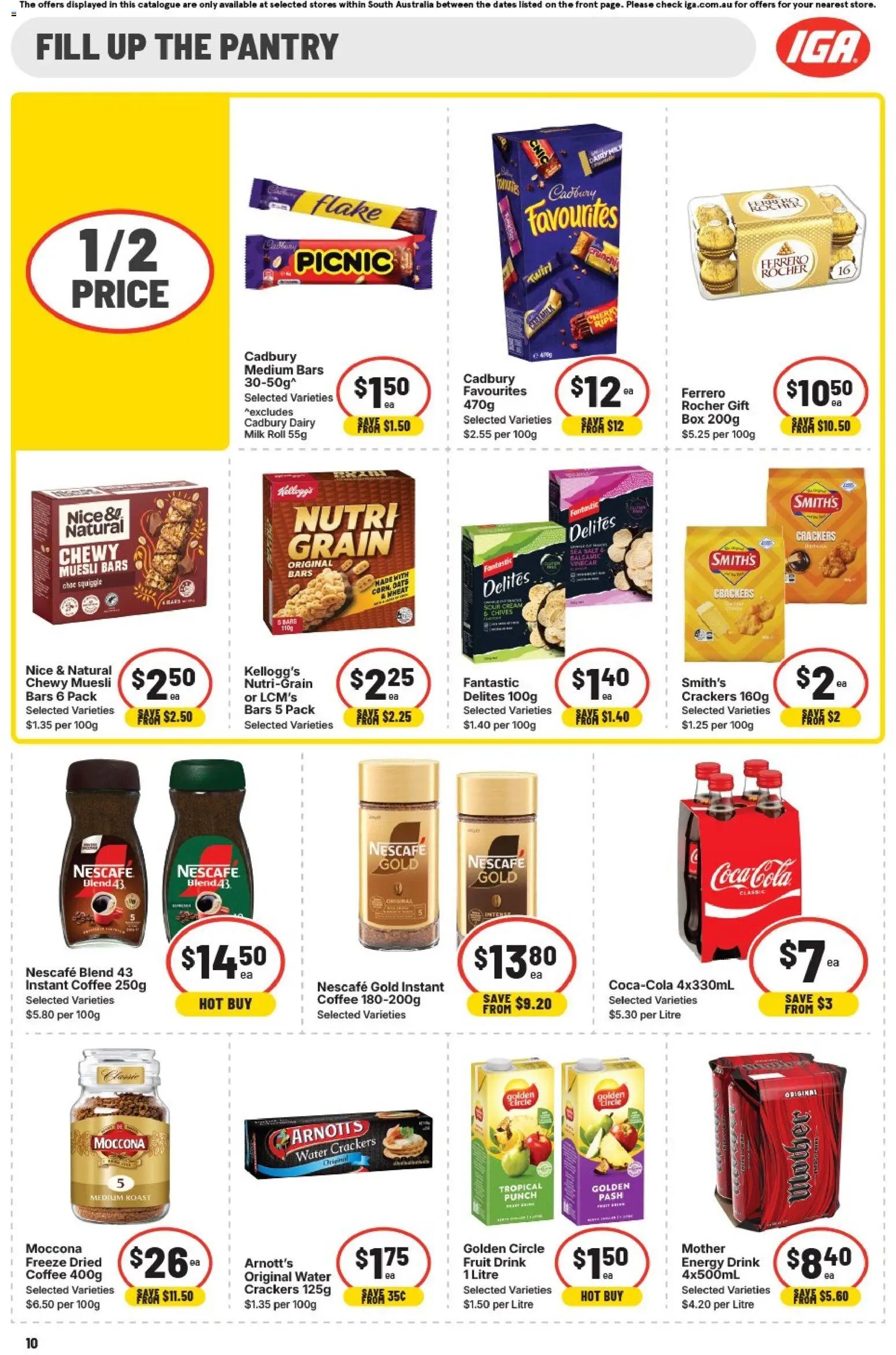 IGA catalogue from 01/07/2026 IGA catalogue SA