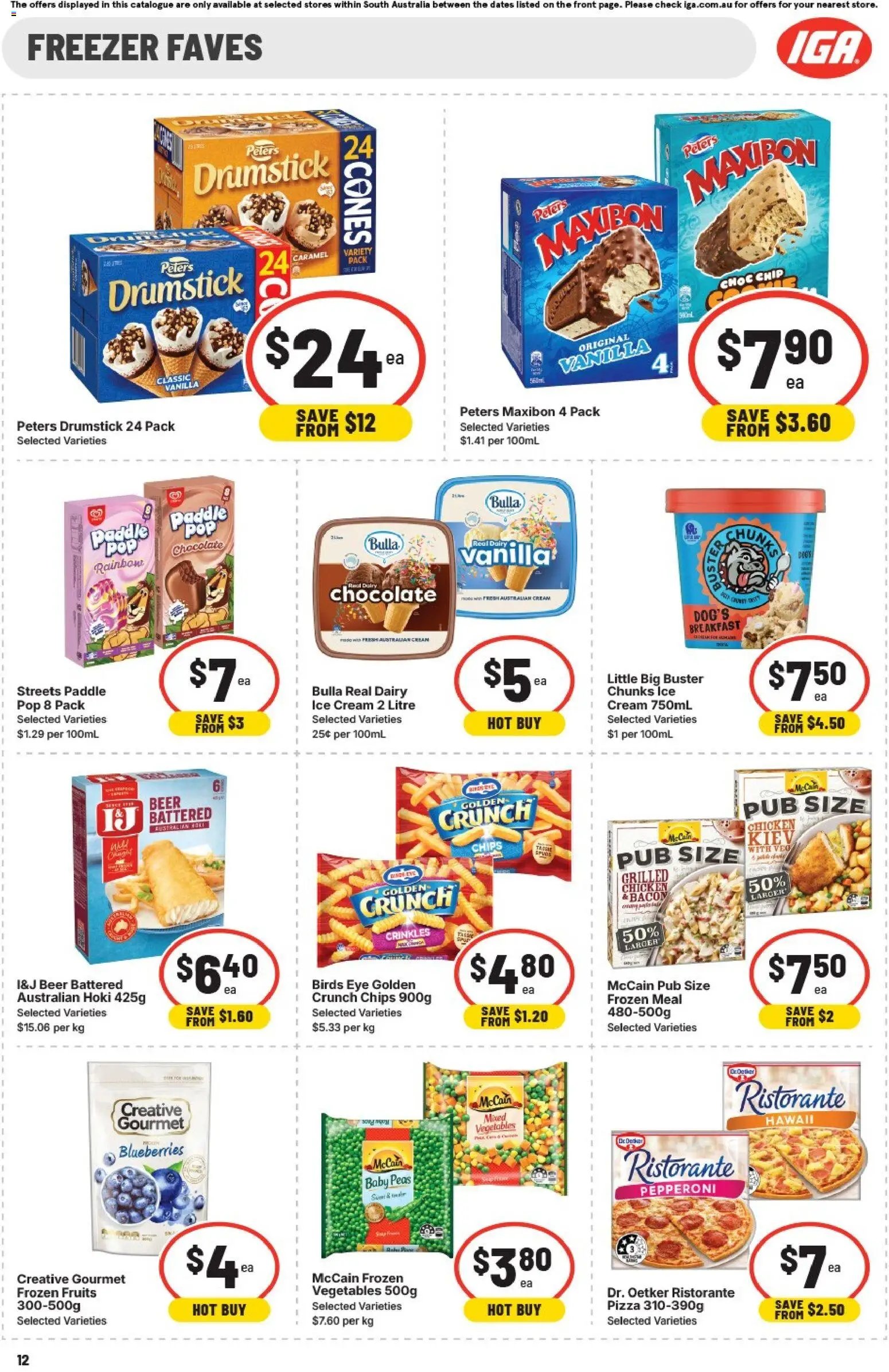IGA catalogue from 01/07/2026 IGA catalogue SA