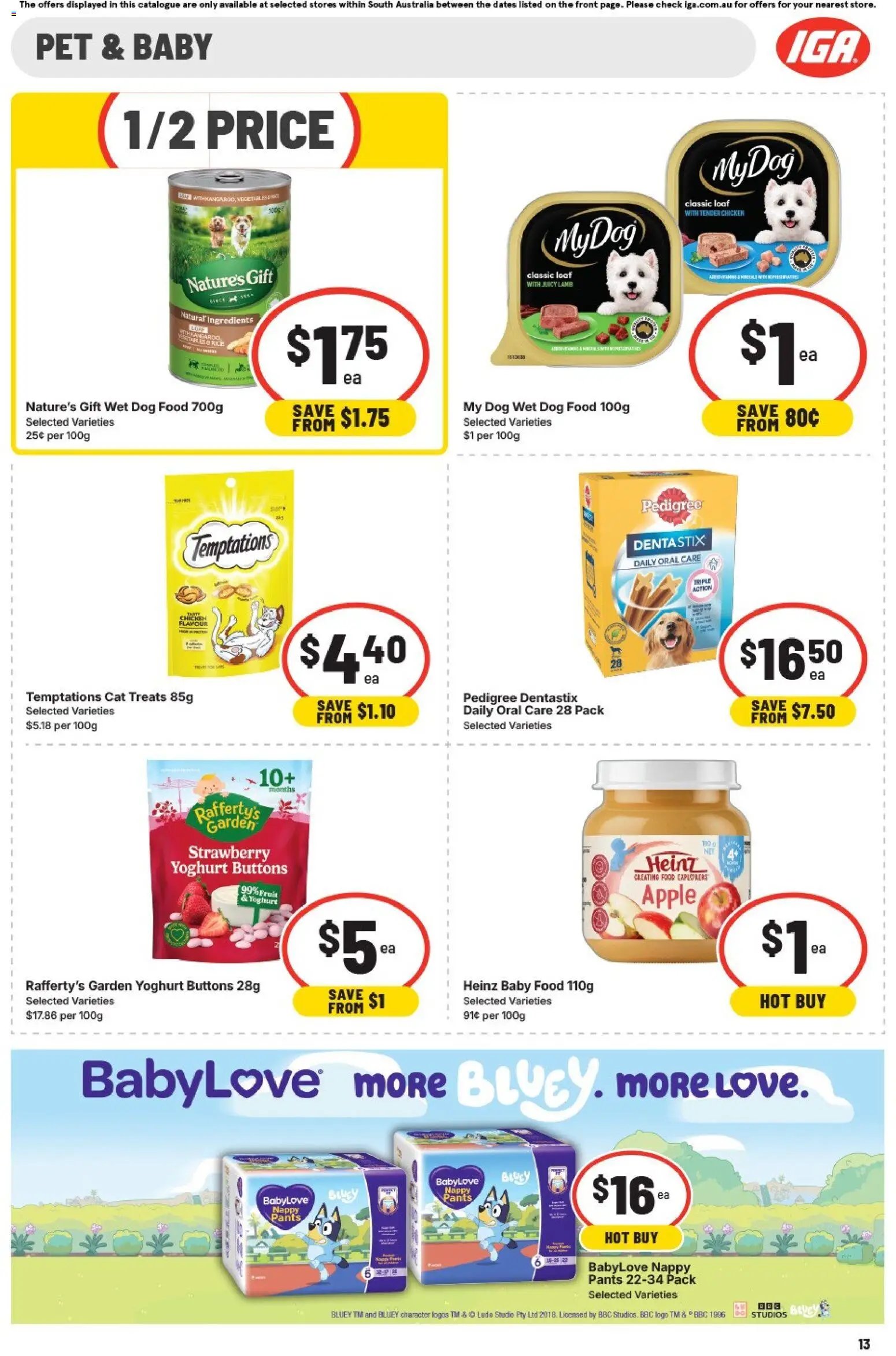 IGA catalogue from 01/07/2026 IGA catalogue SA