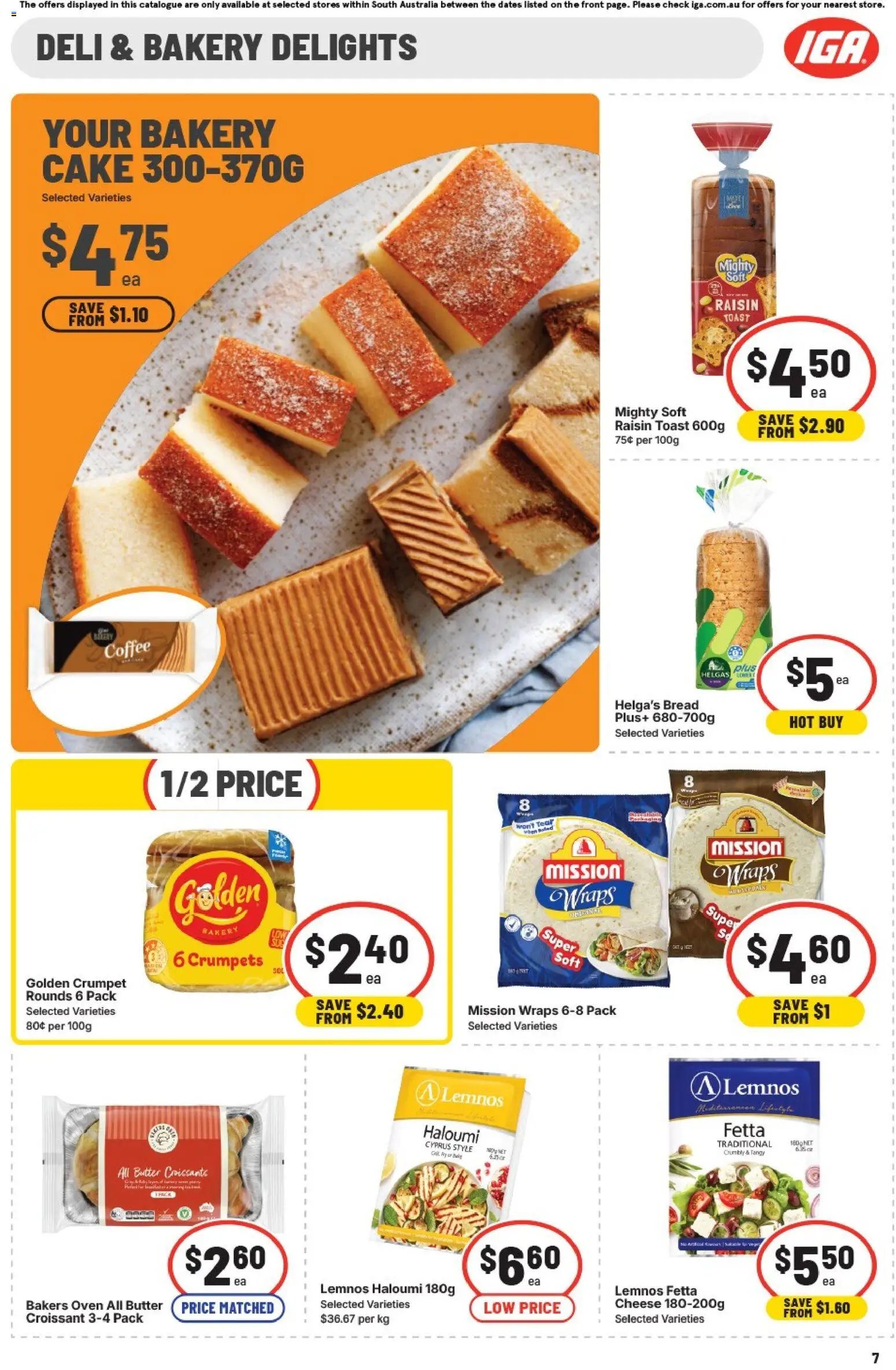 IGA catalogue from 01/07/2026 IGA catalogue SA