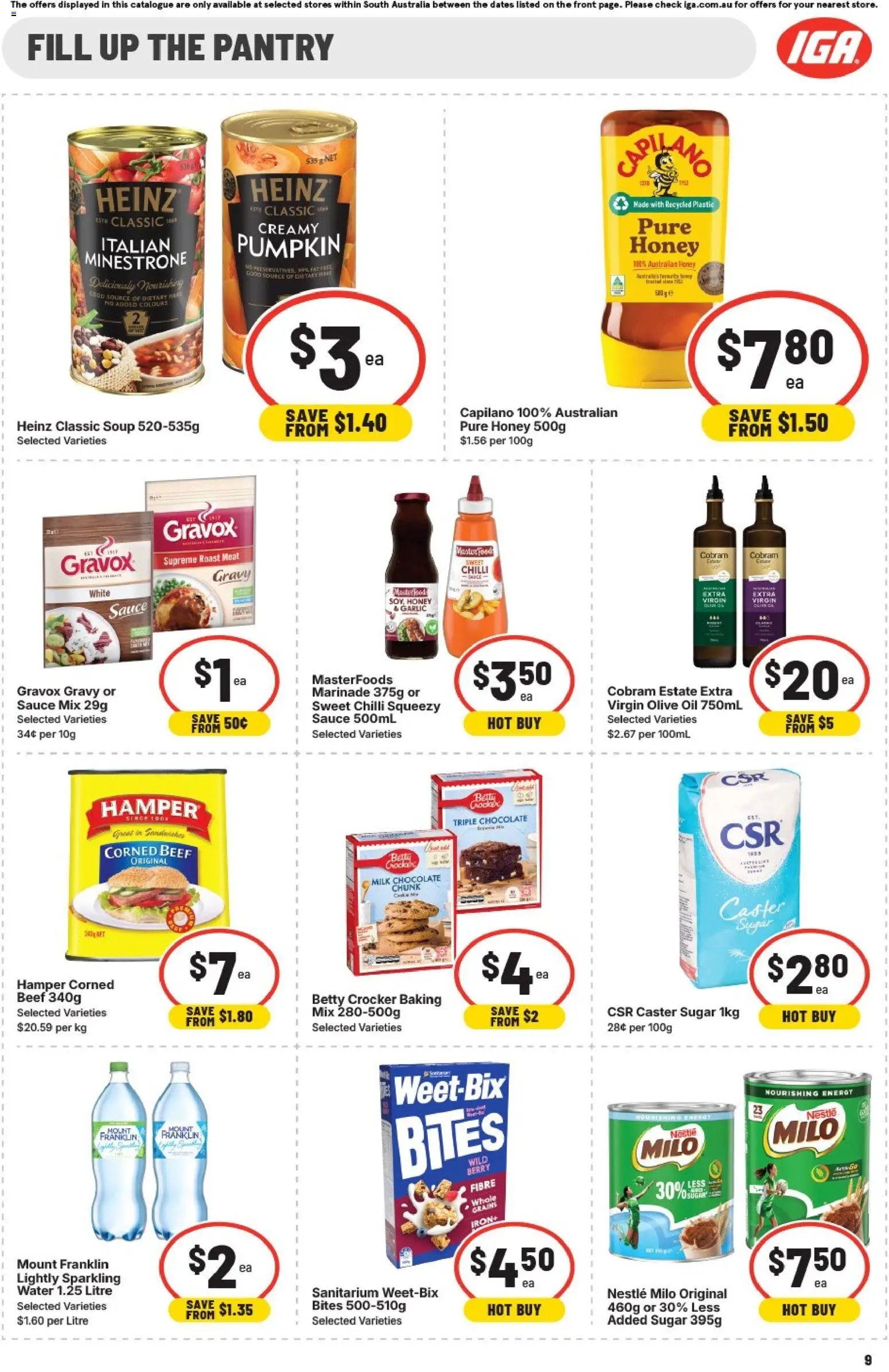 IGA catalogue from 01/07/2026 IGA catalogue SA