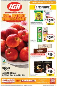 IGA catalogue from 01/07/2026 IGA catalogue SA