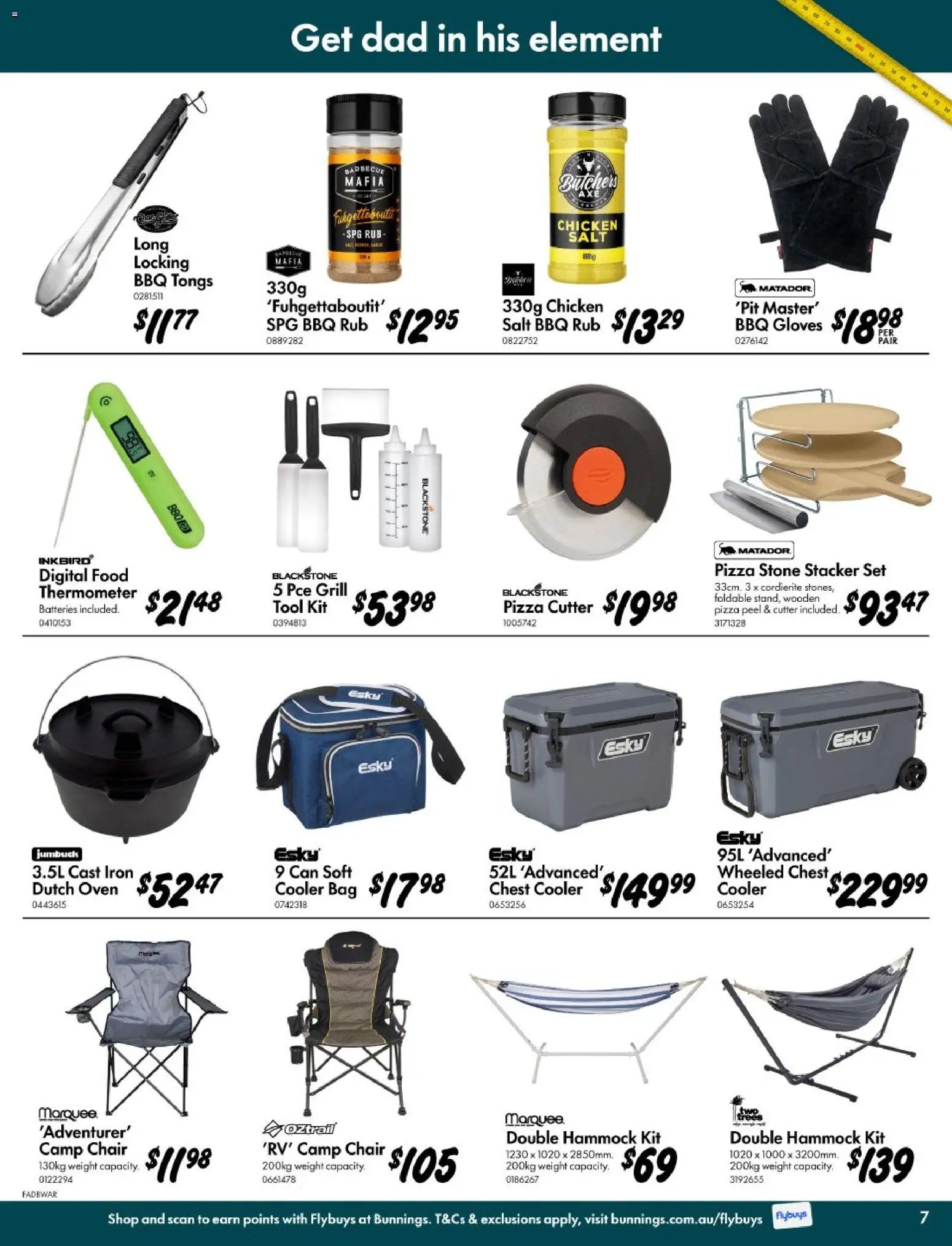 Bunnings Warehouse catalogue from 12/08/2026 Bunnings Gifts Built for Dad