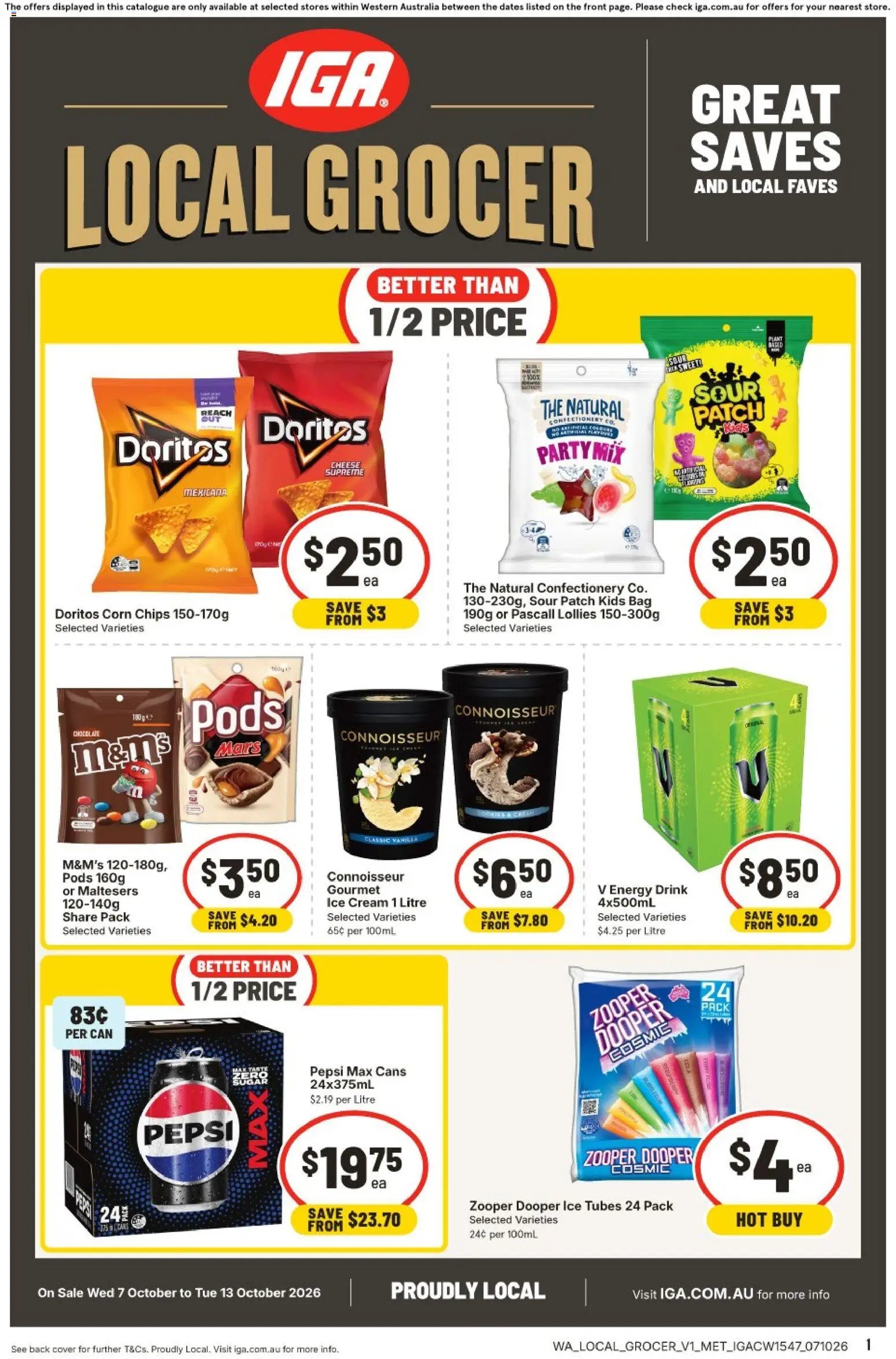 IGA catalogue from 07/10/2026 IGA Local Grocer WA