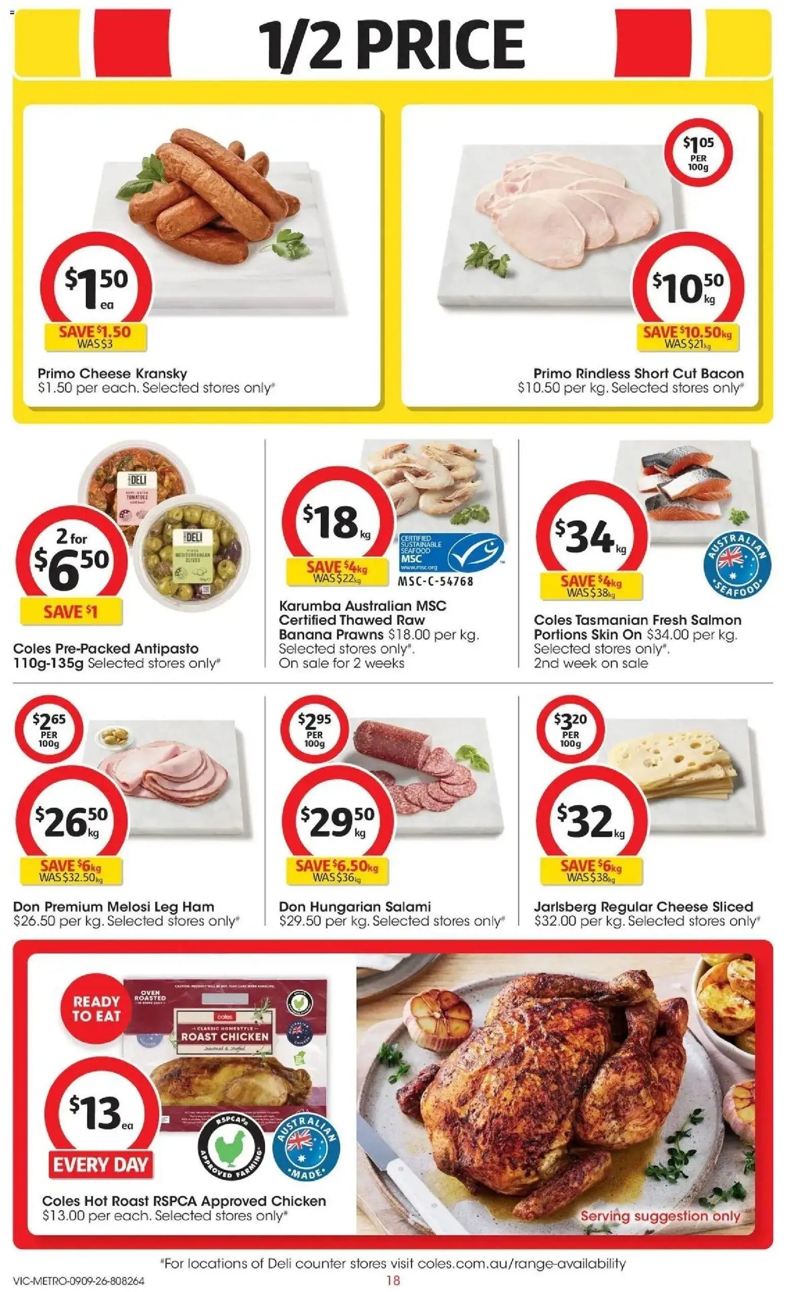 Coles catalogue from 09/09/2026 Coles catalogue VIC