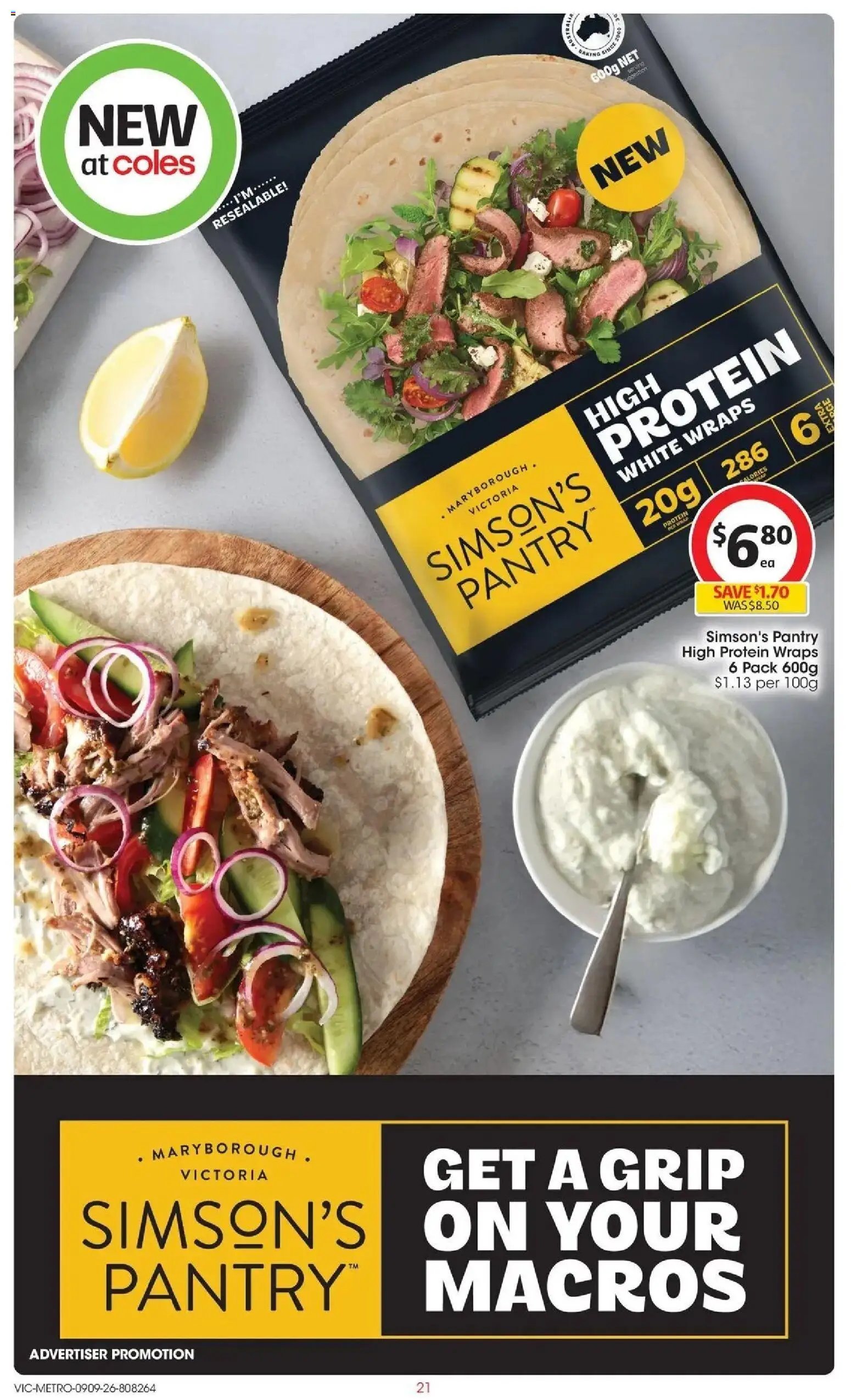 Coles catalogue from 09/09/2026 Coles catalogue VIC