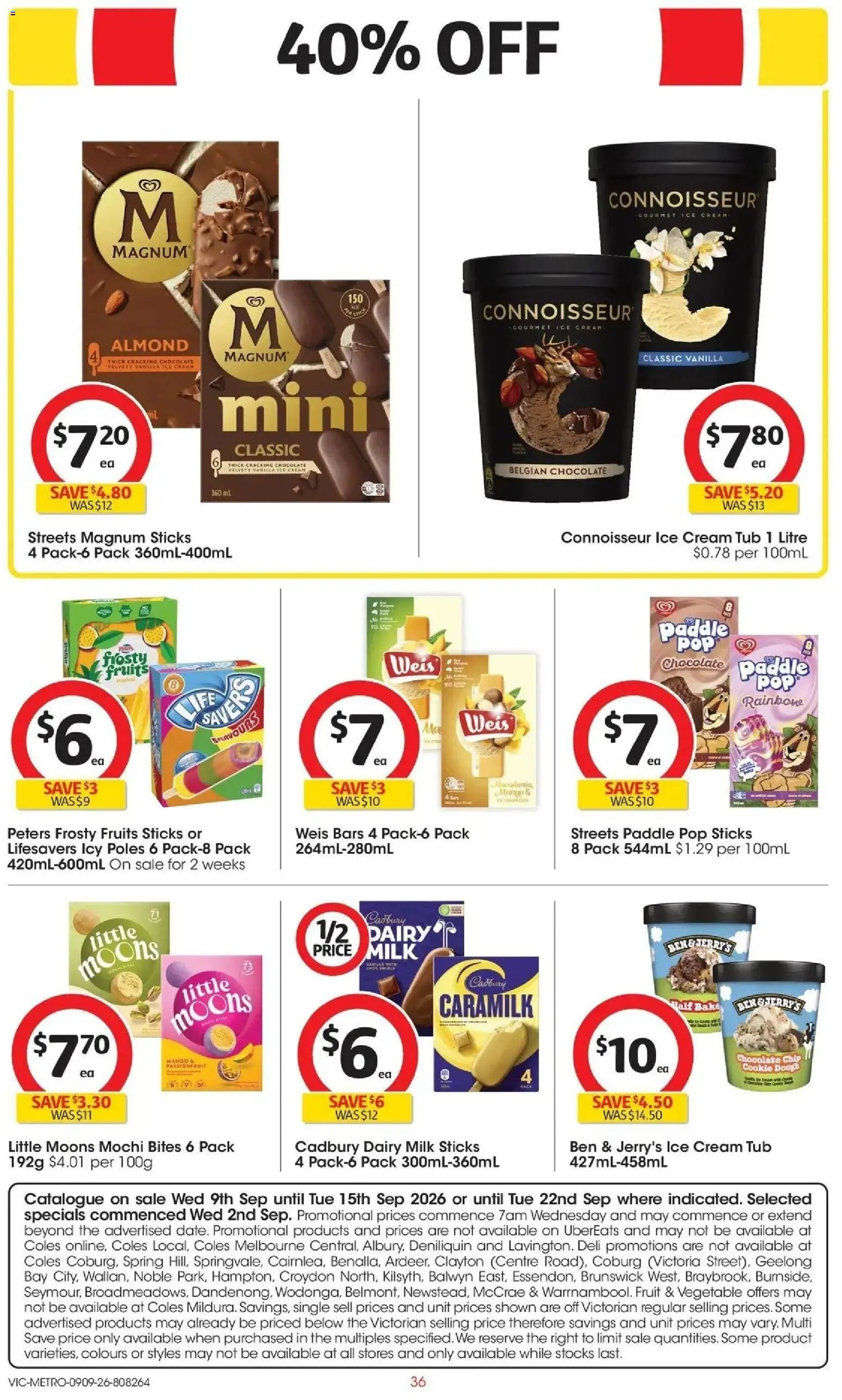 Coles catalogue from 09/09/2026 Coles catalogue VIC