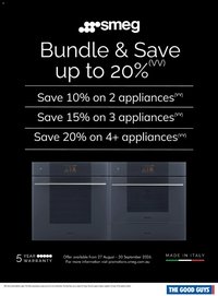 The Good Guys catalogue from 27/08/2026 The Good Guys Bundle & Save up to 20%
