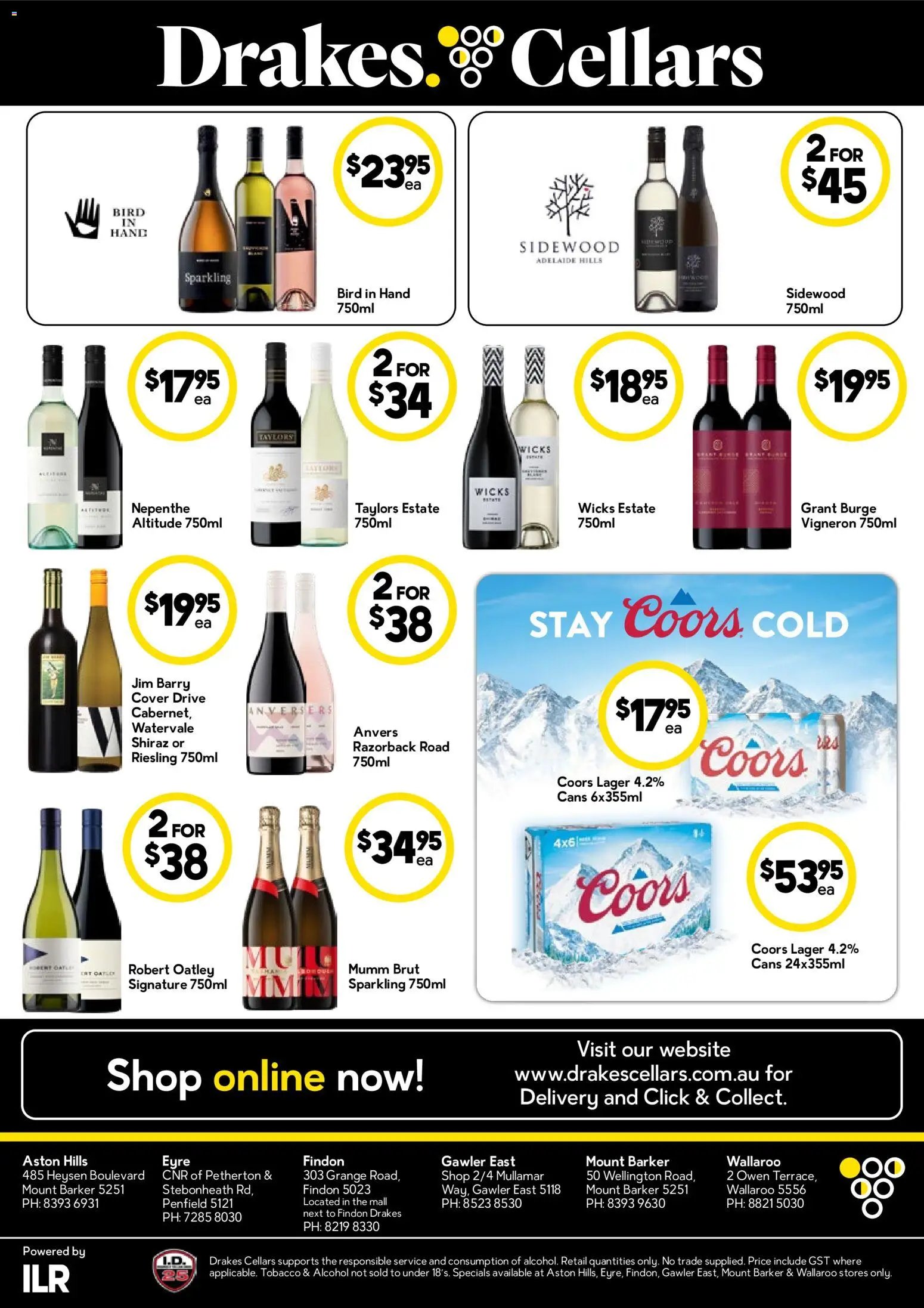 Drakes catalogue from 16/09/2026 Drakes Cellars