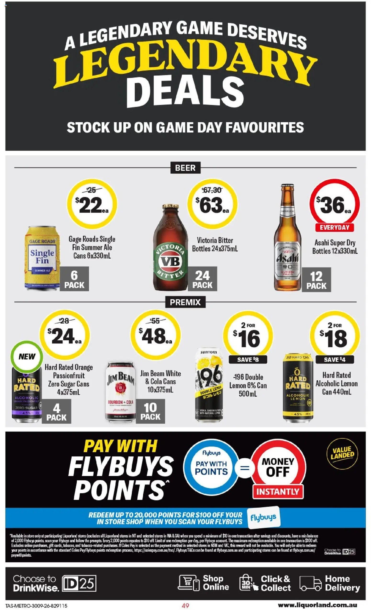 Liquorland catalogue from 30/09/2026 Liquorland catalogue TAS