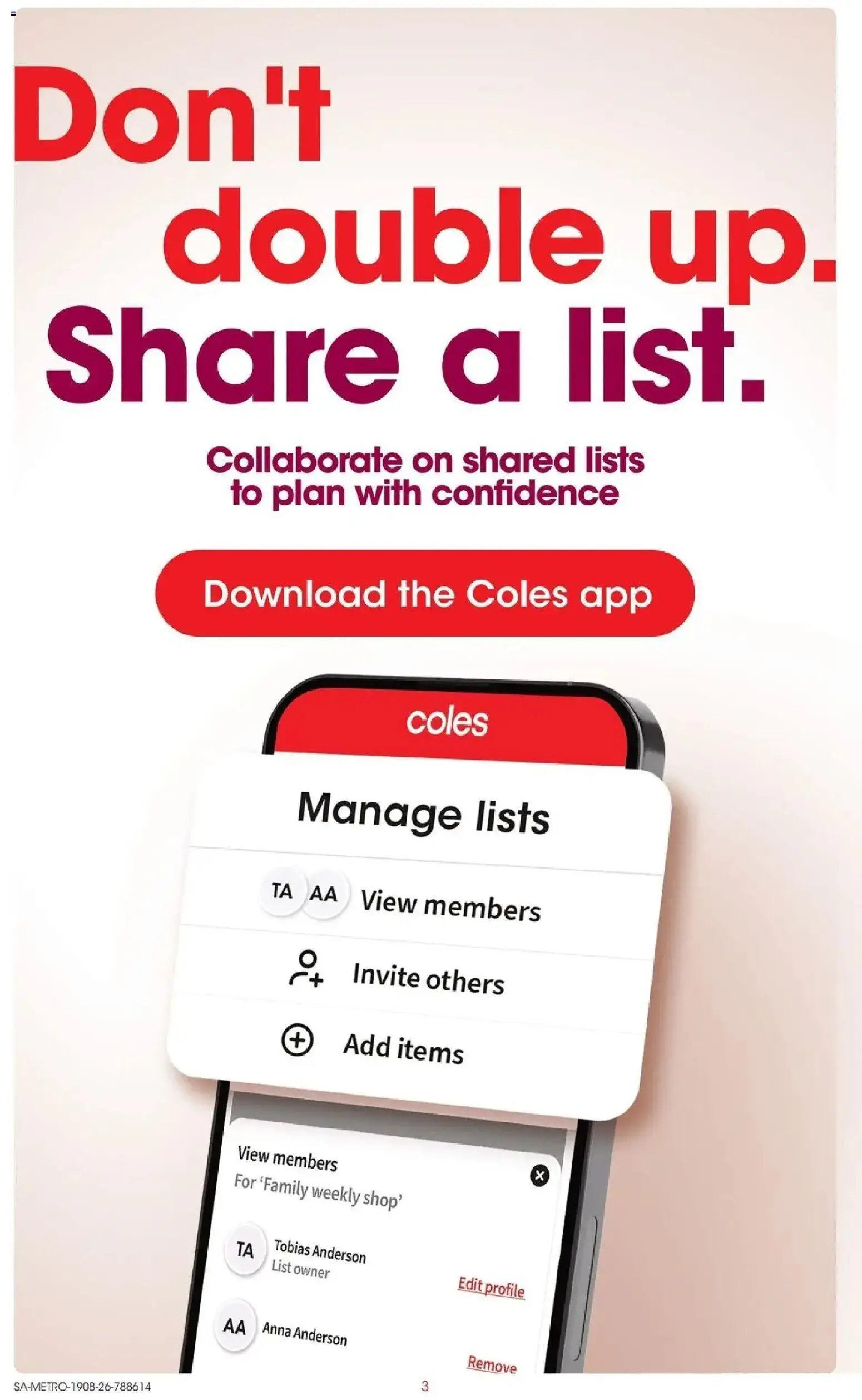 Coles catalogue from 19/08/2026 Coles catalogue SA